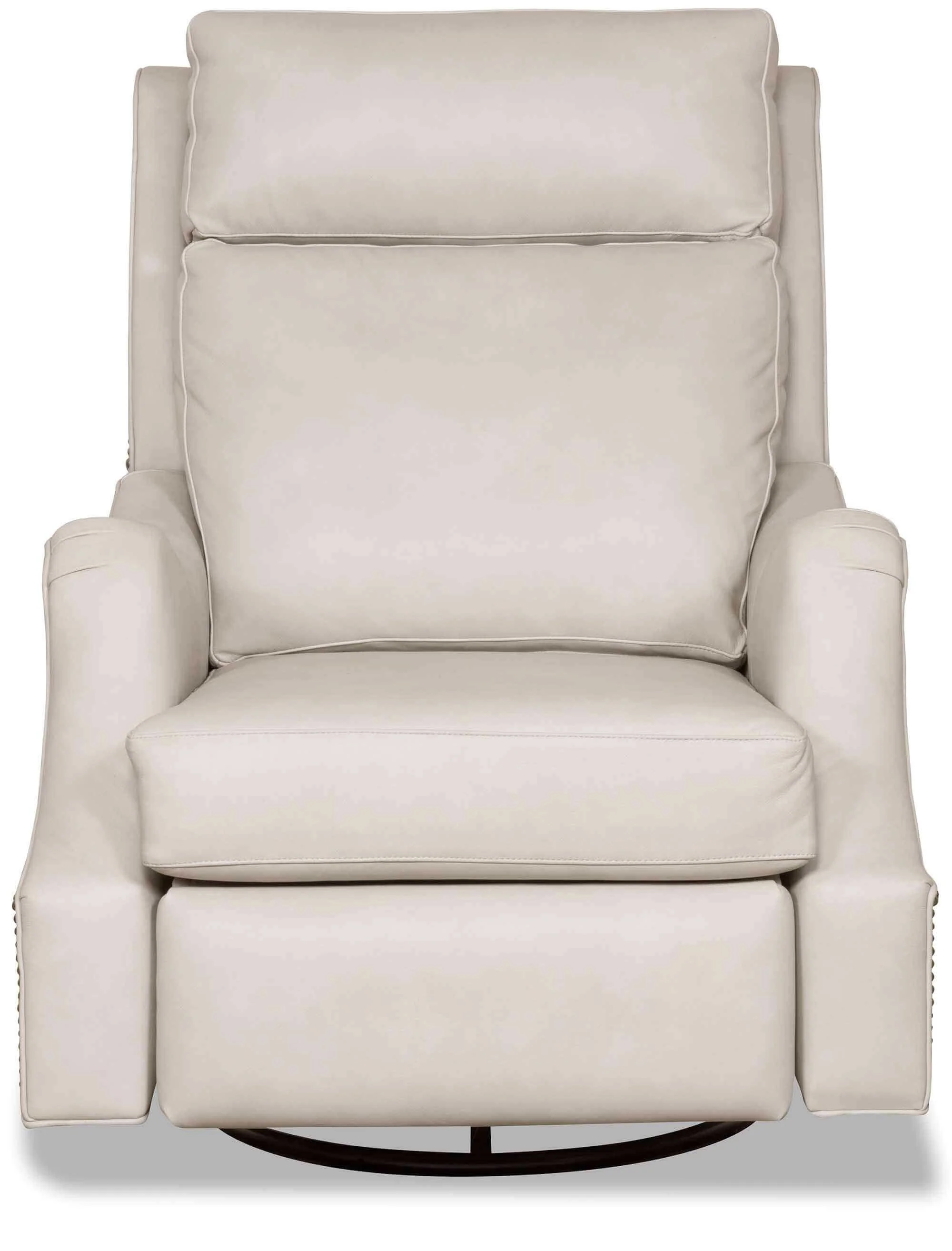 Abigail Leather Swivel Recliner - Image 3