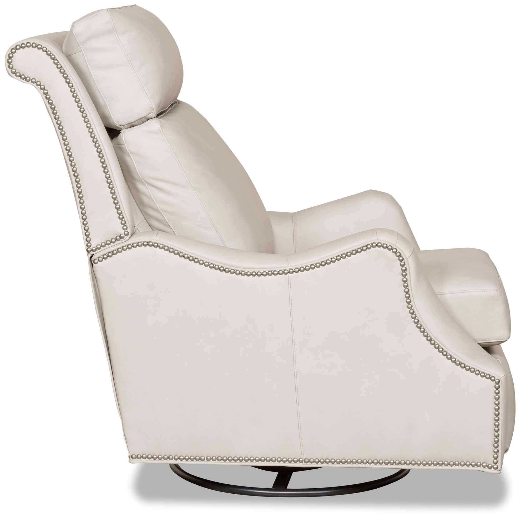 Abigail Leather Swivel Recliner - Image 4