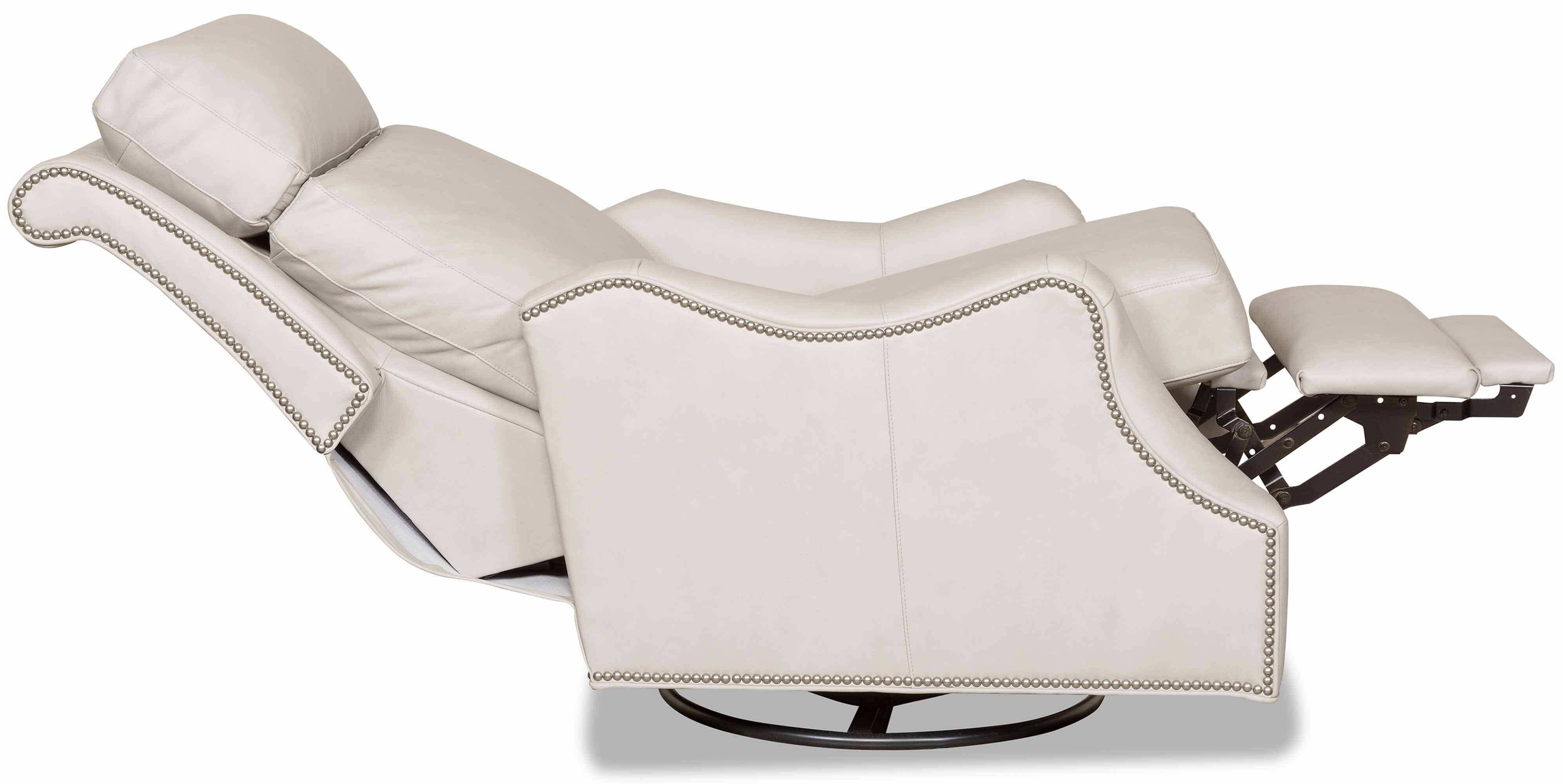 Abigail Leather Swivel Recliner - Image 5