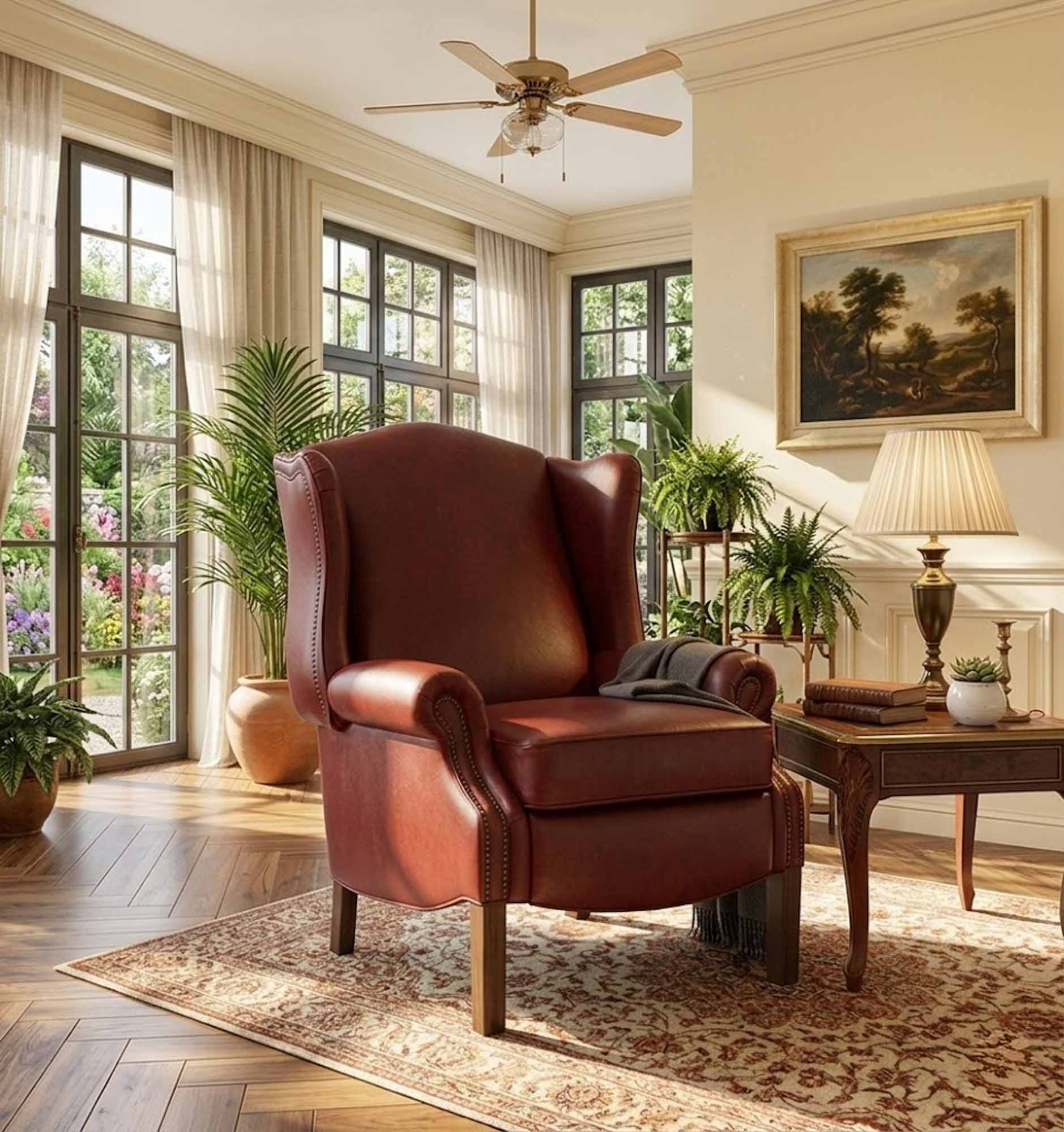 Abilene Leather Chair - Image 9