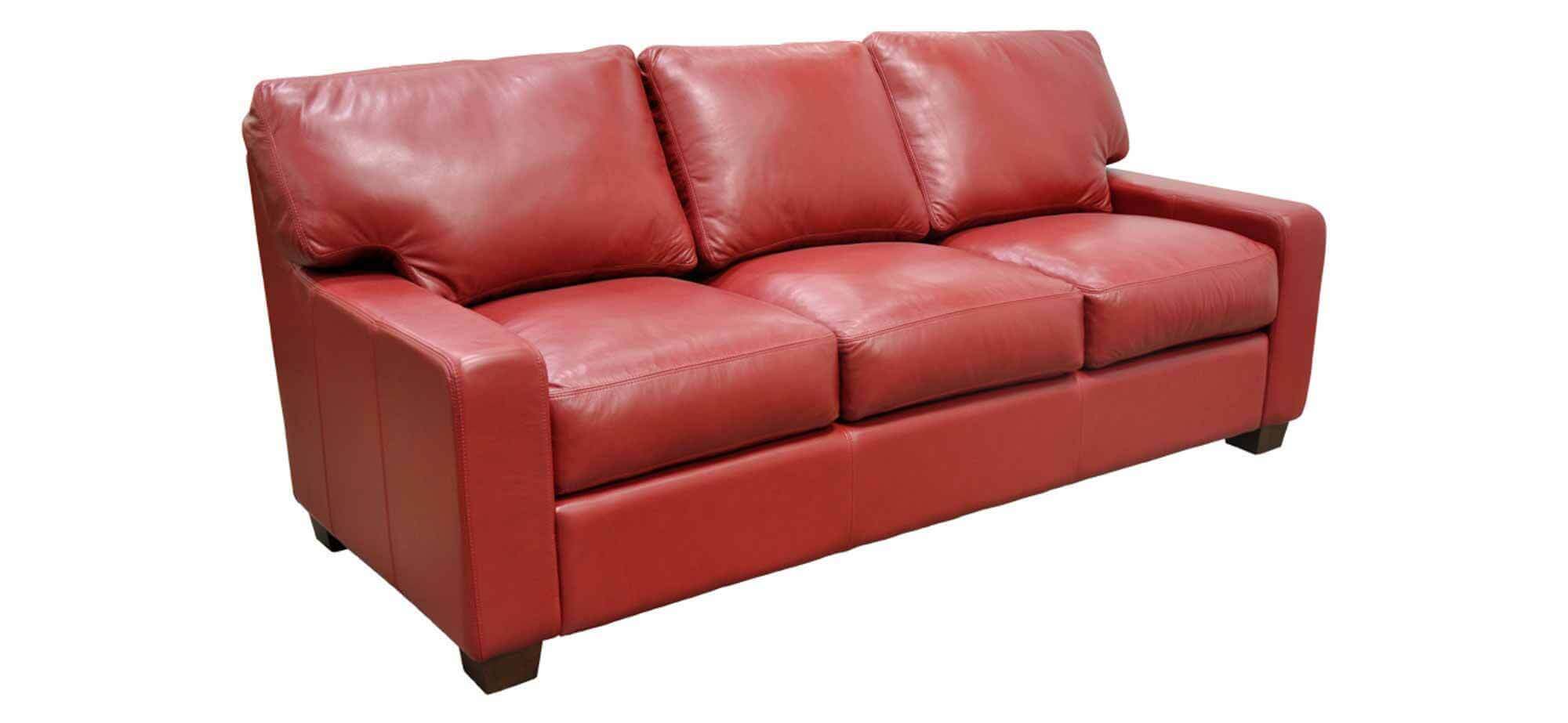 Albany Leather Queen Size Sofa Sleeper - Image 4