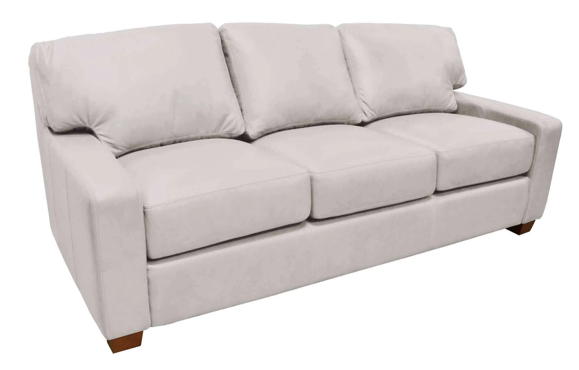 Albany Leather Queen Size Sofa Sleeper - Image 5