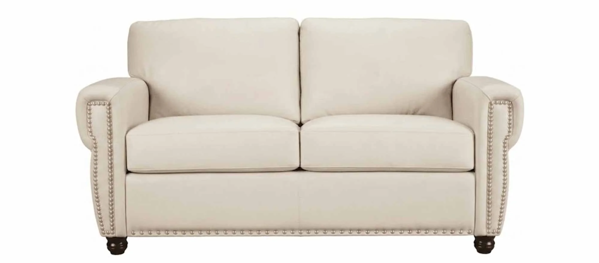 Alden Leather Loveseat