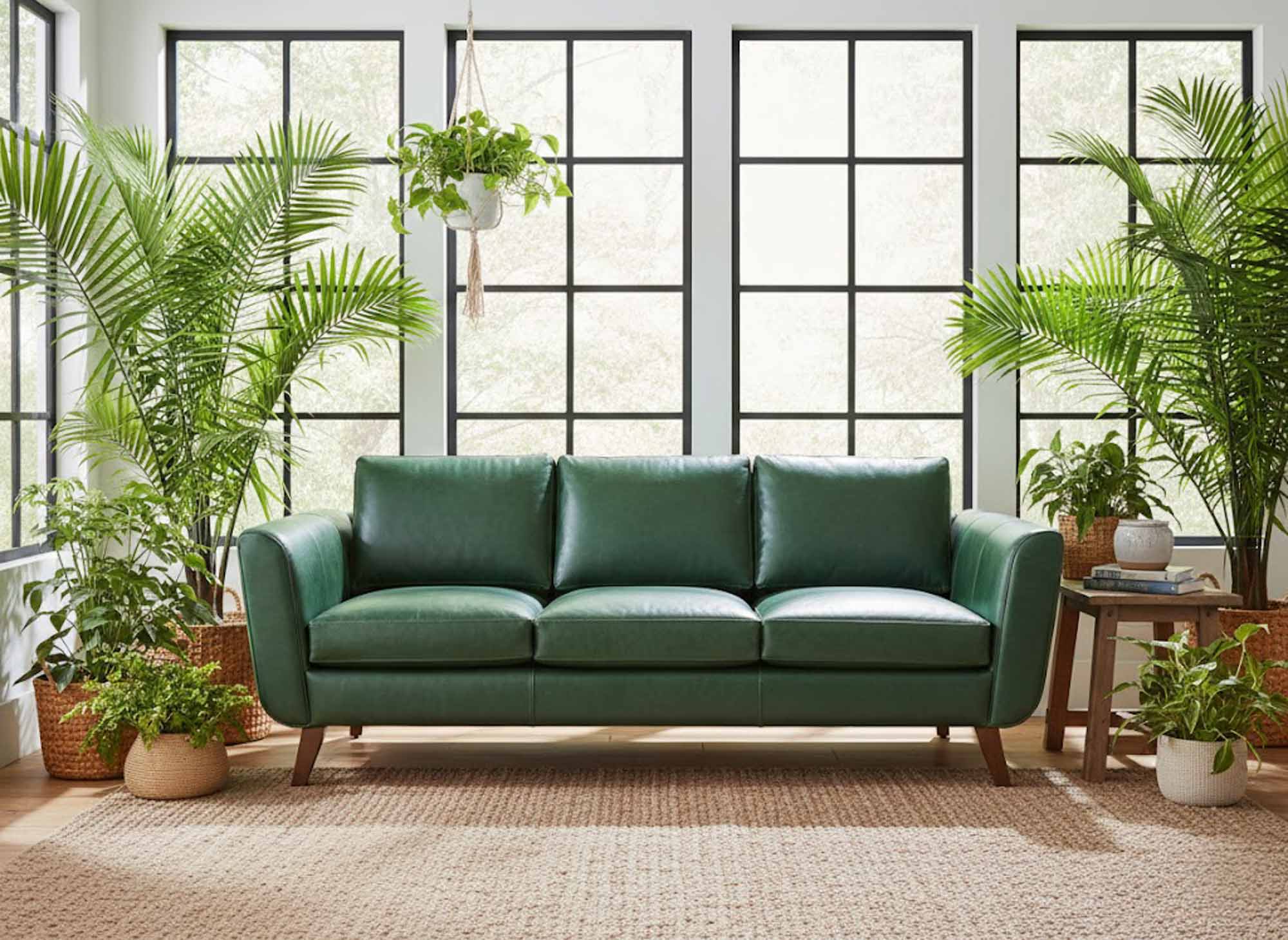 Alora Leather Sofa - Image 12