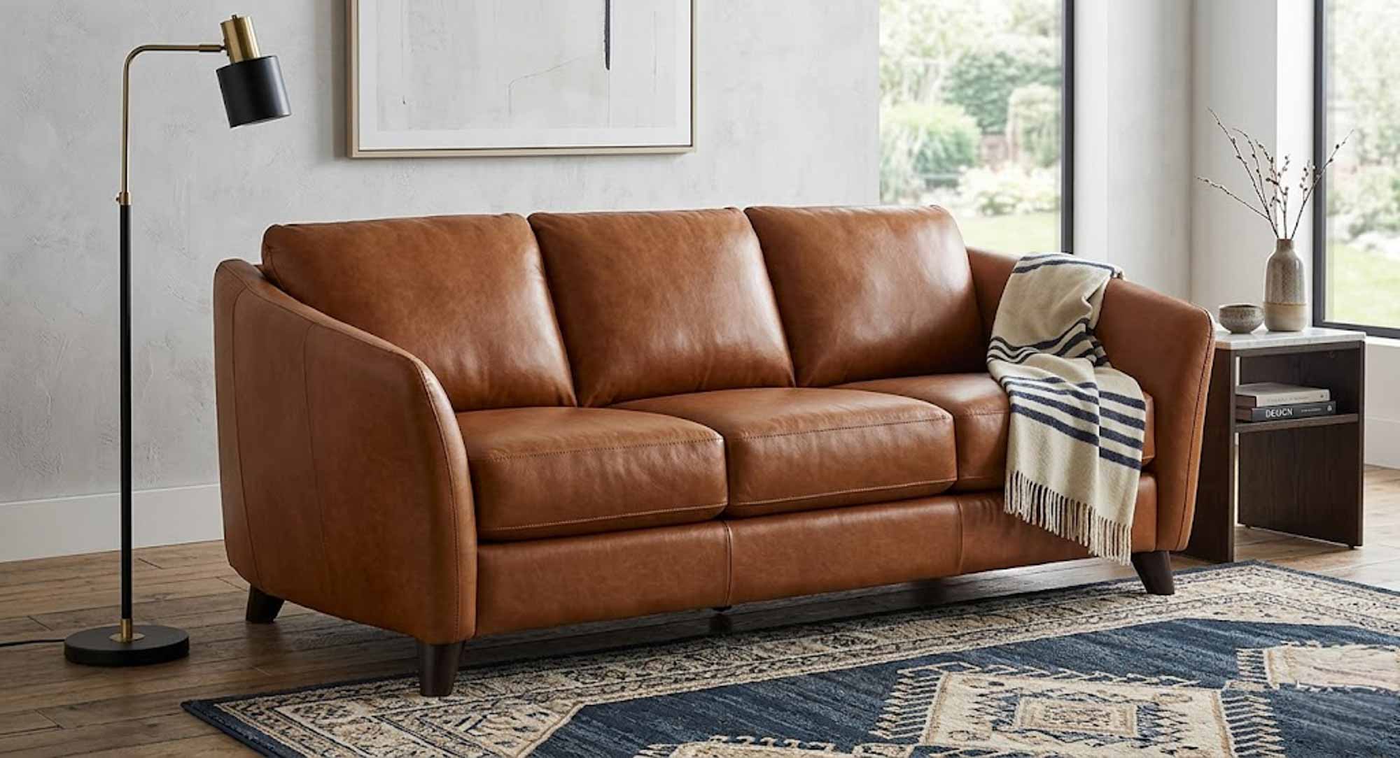 Alula Leather Sofa - Image 14