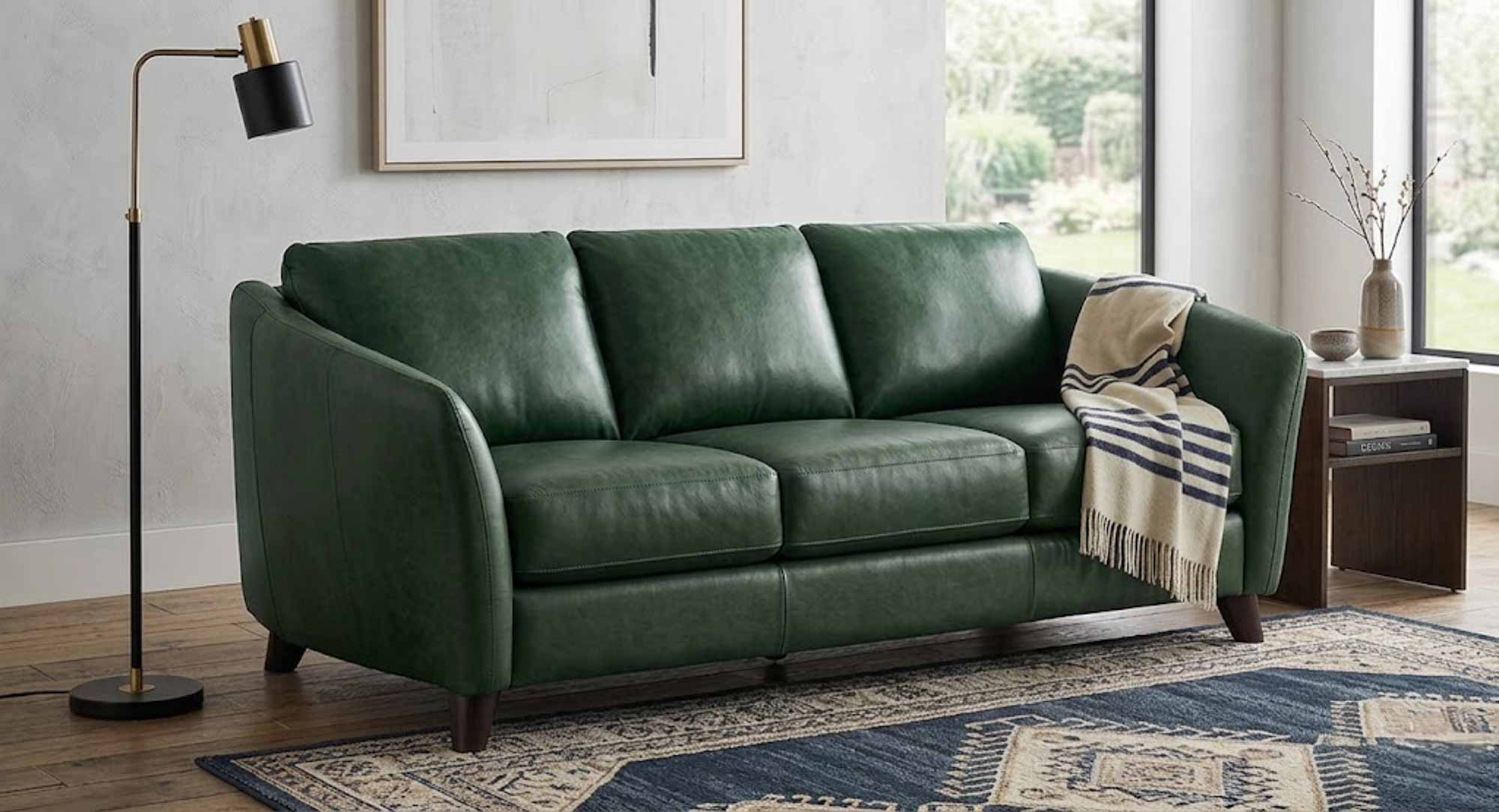 Alula Leather Sofa - Image 15