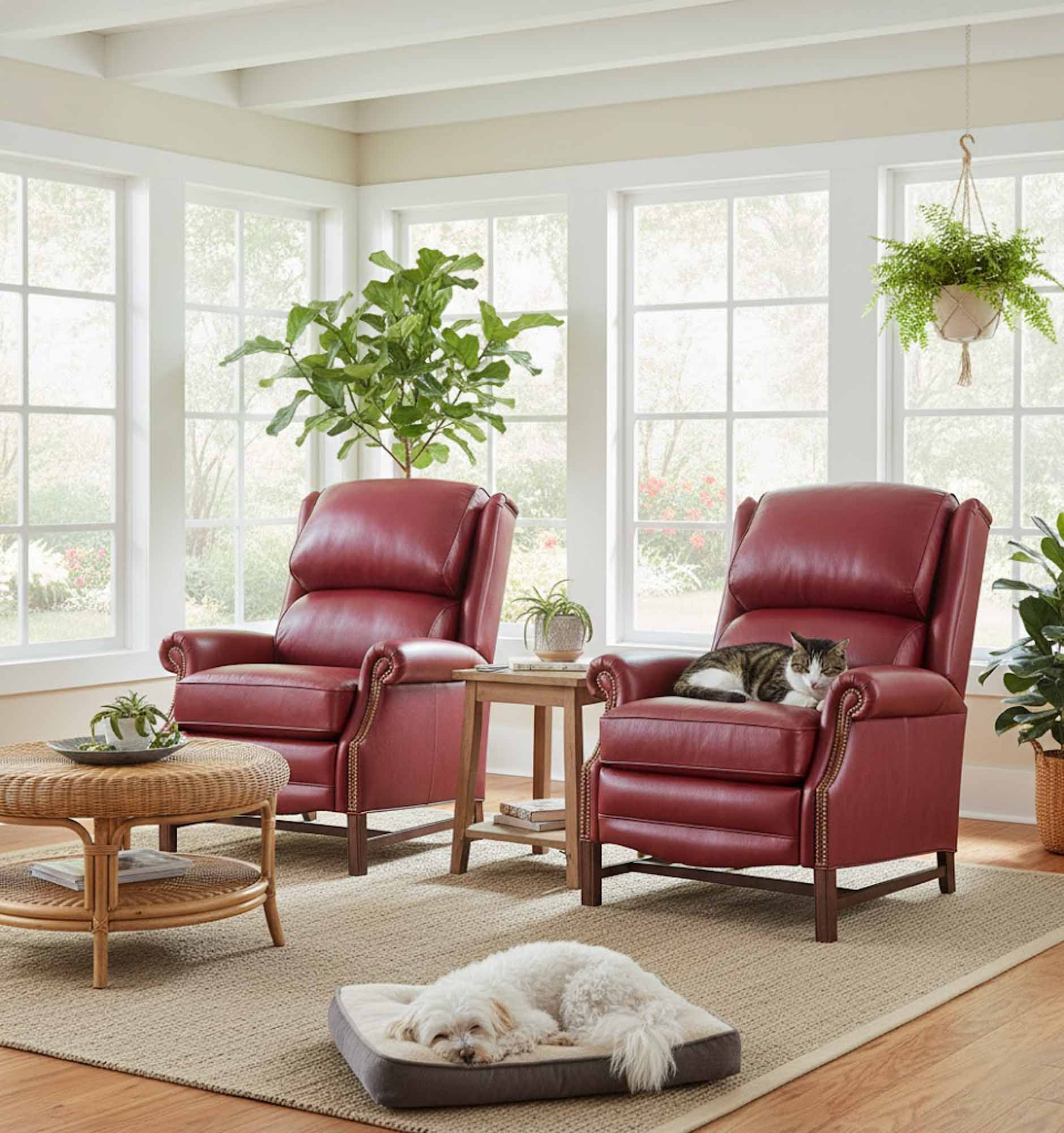 Amato Leather Recliner - Image 4