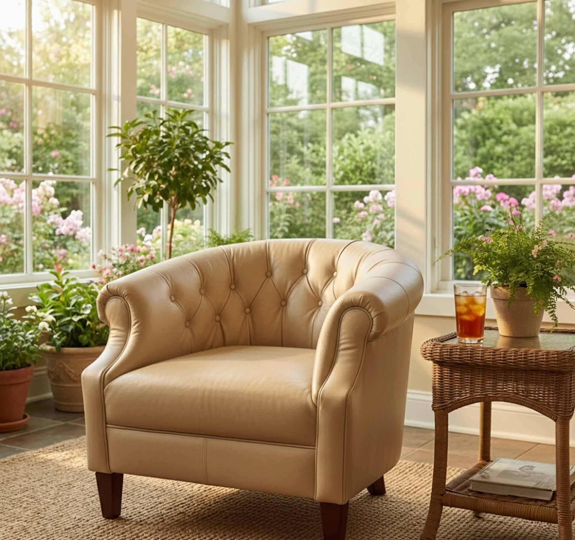 Amelia Leather Chair - Image 6