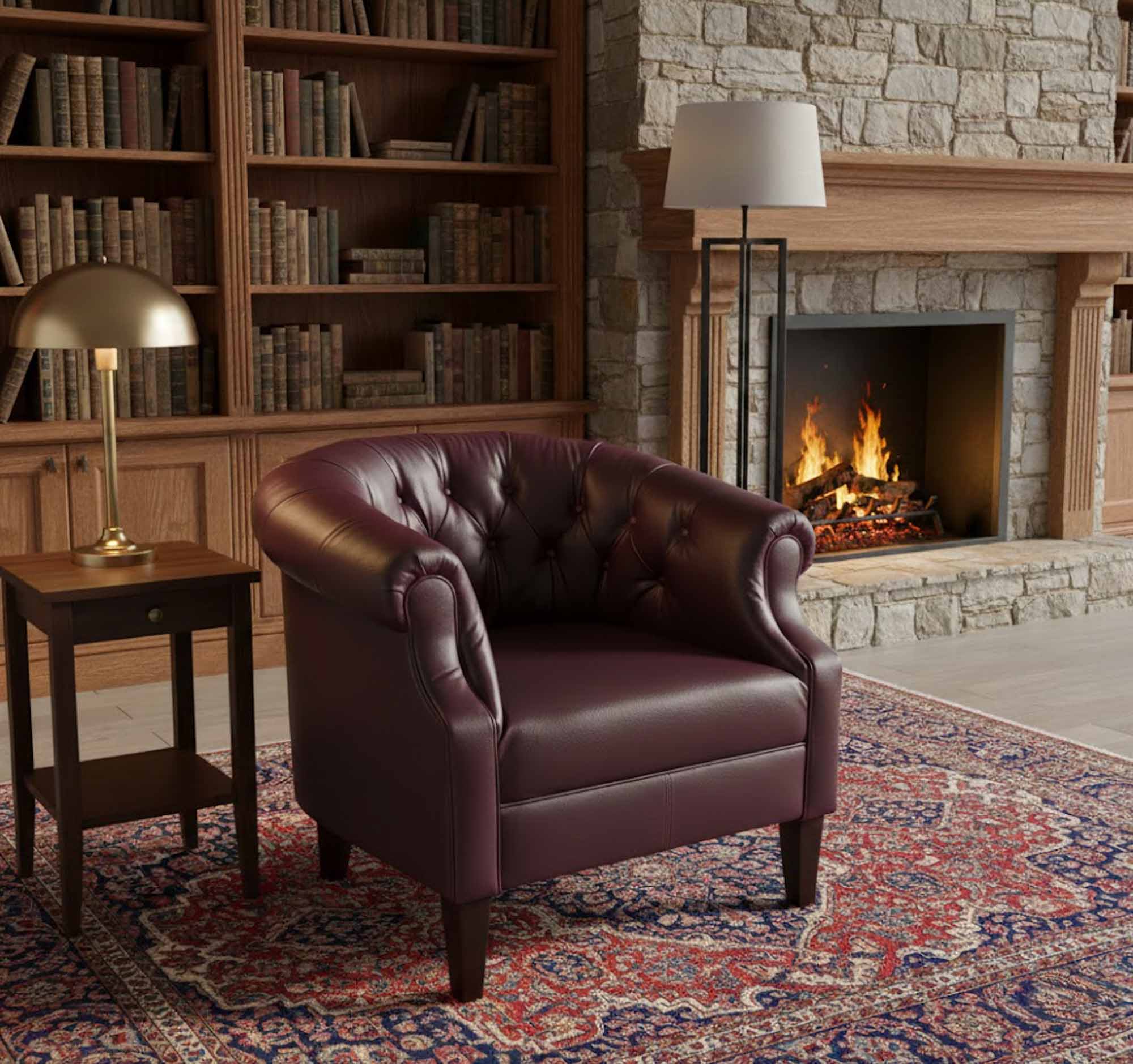 Amelia Leather Chair - Image 7