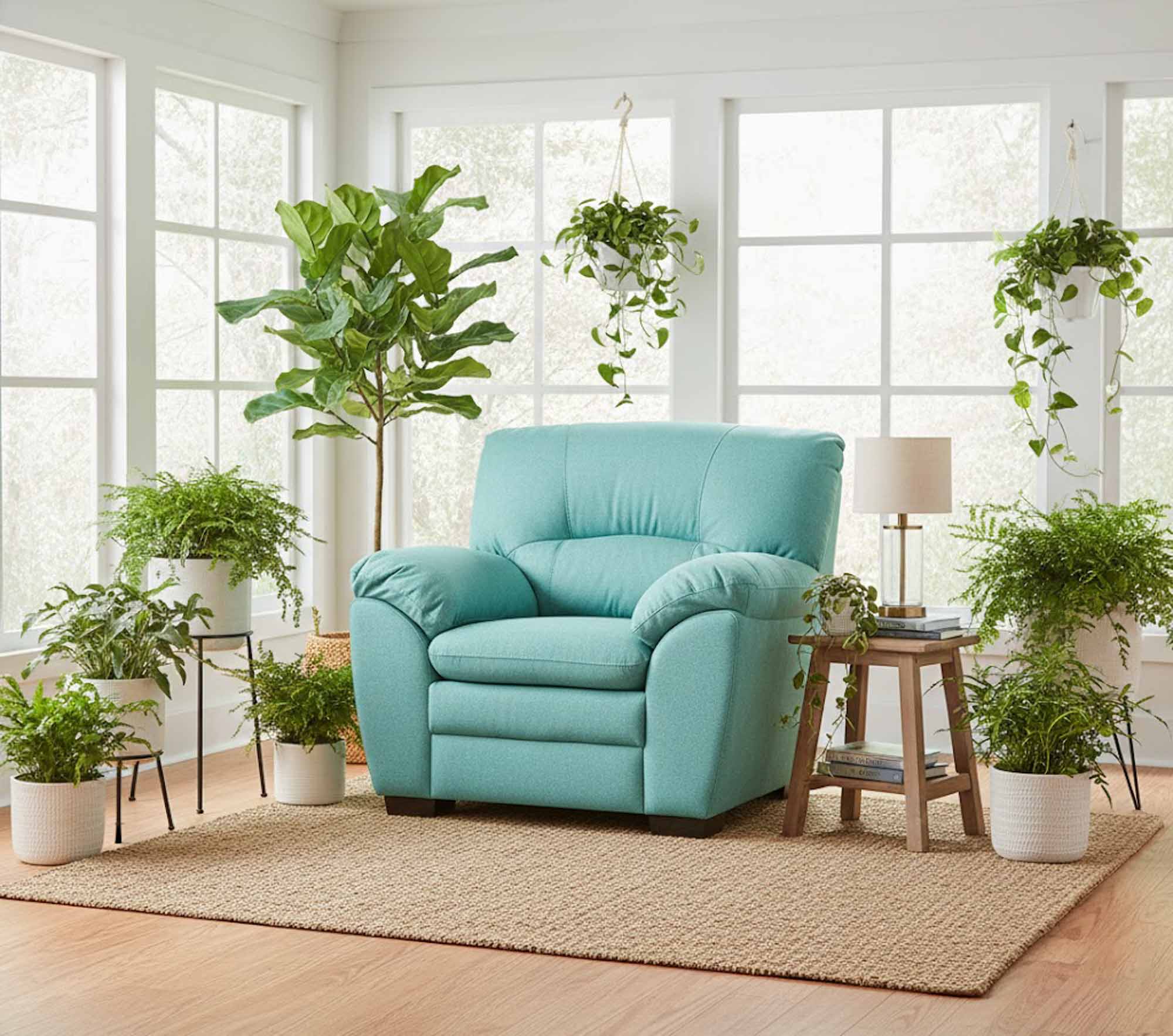 Amisk Leather Chair - Image 9