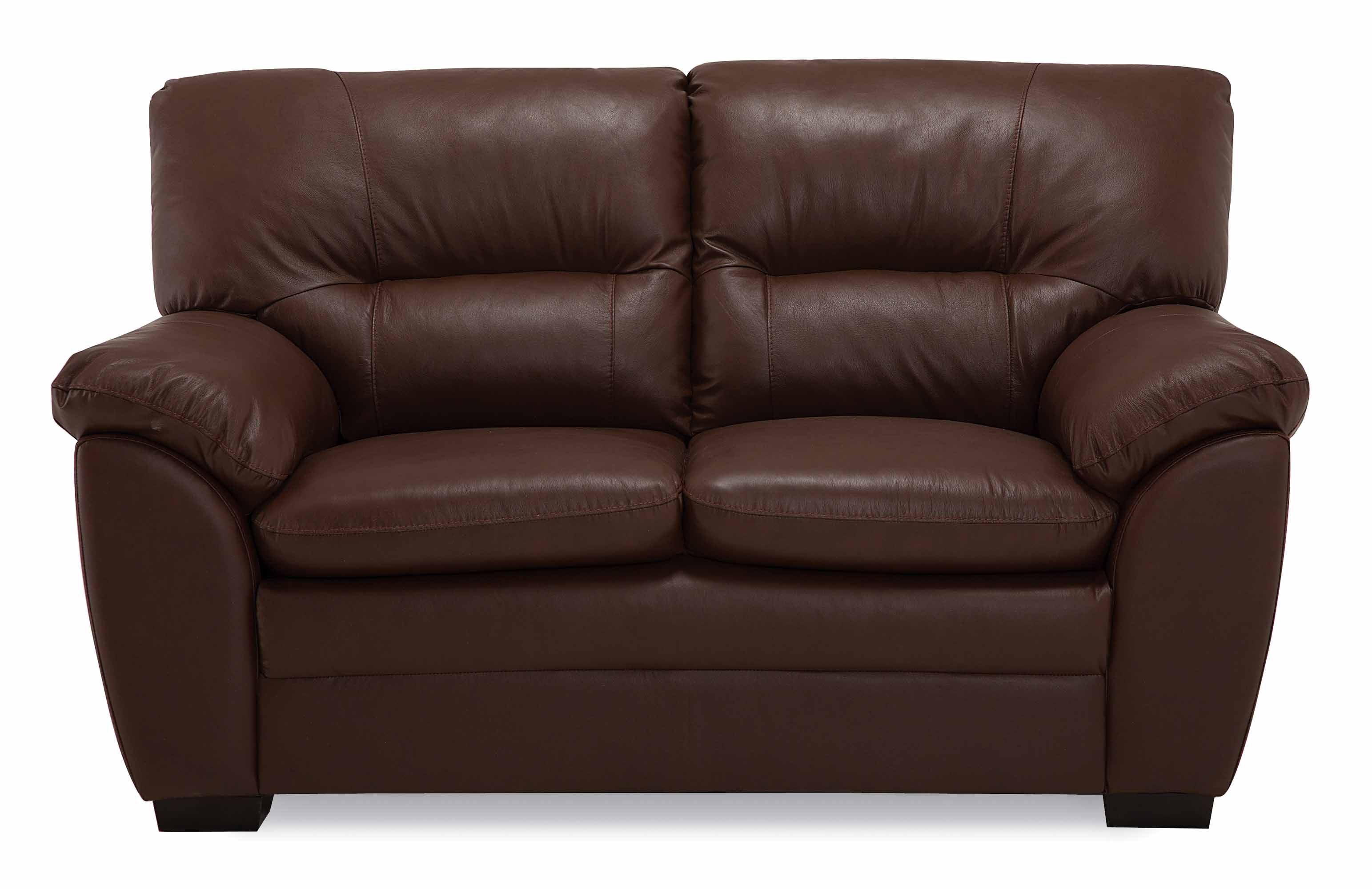 Amisk Leather Loveseat - Image 2