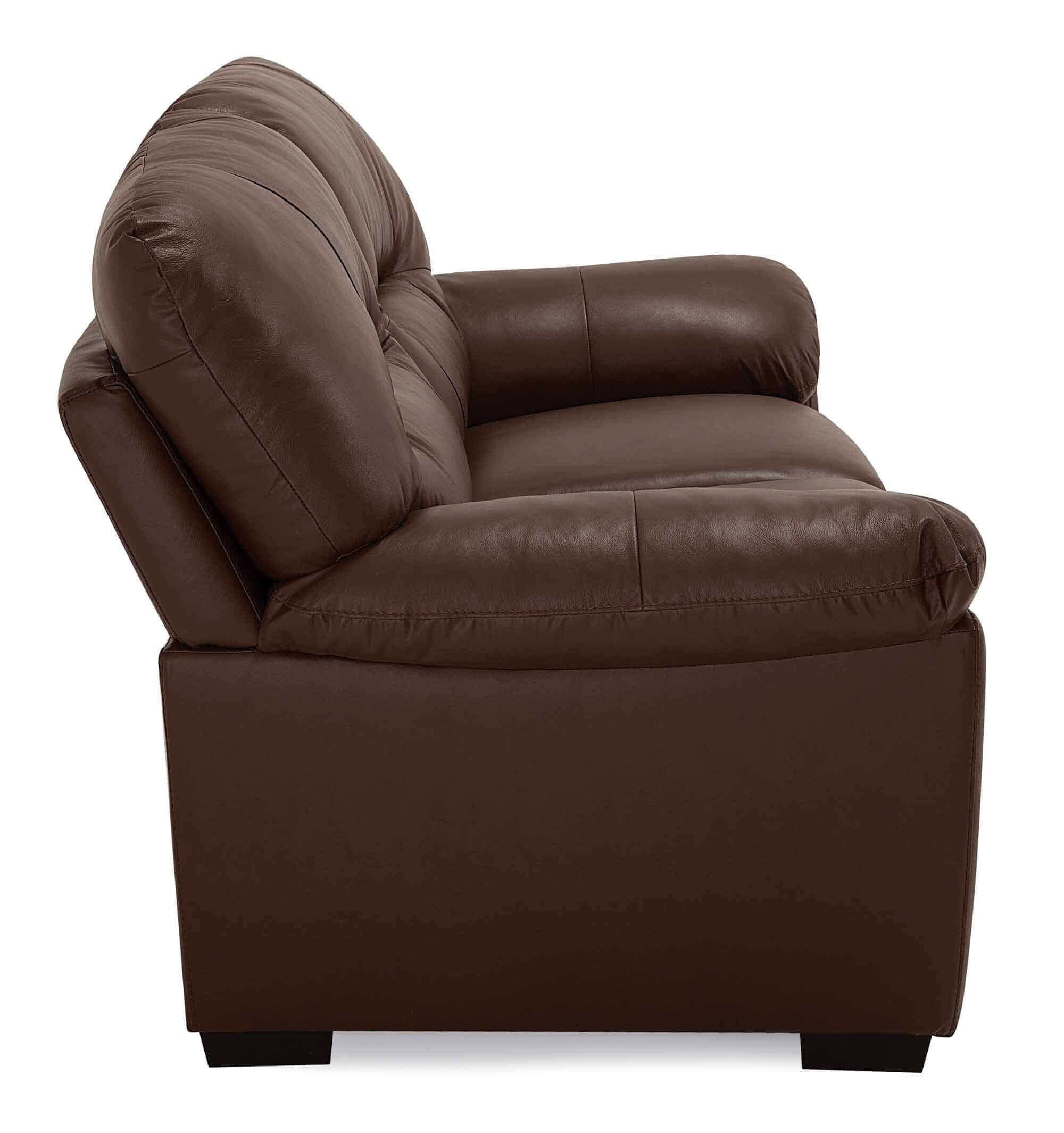 Amisk Leather Loveseat - Image 3
