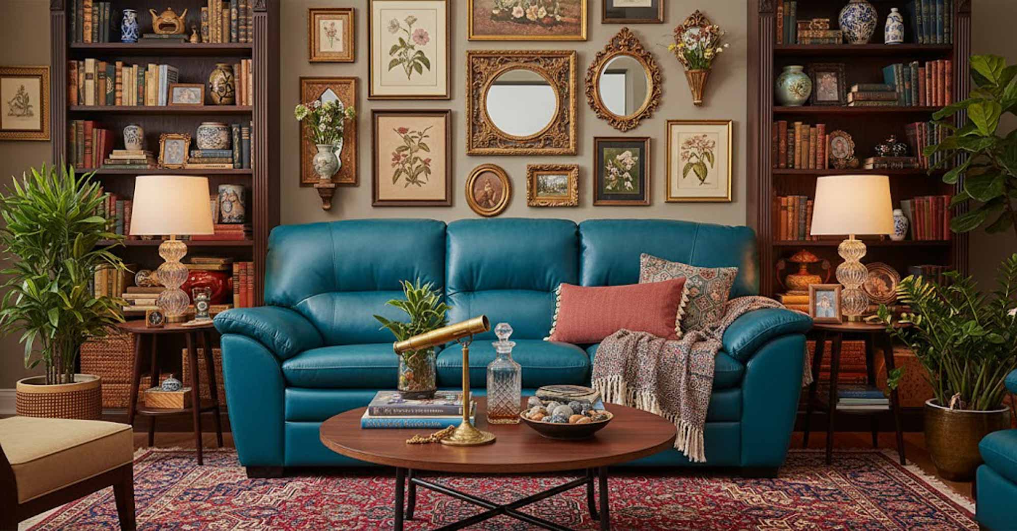 Amisk Leather Sofa - Image 10