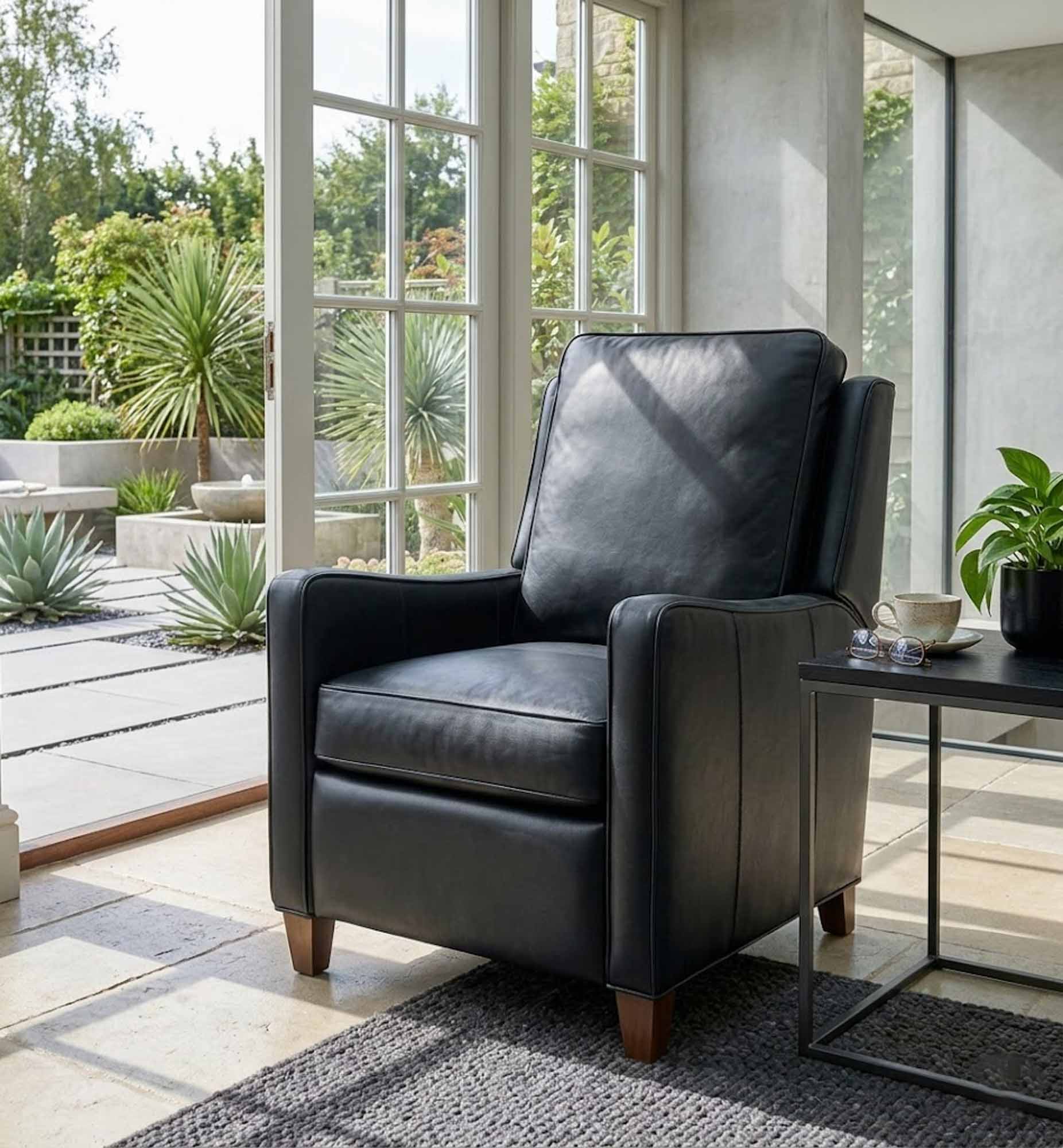 Ani Leather Recliner - Image 11