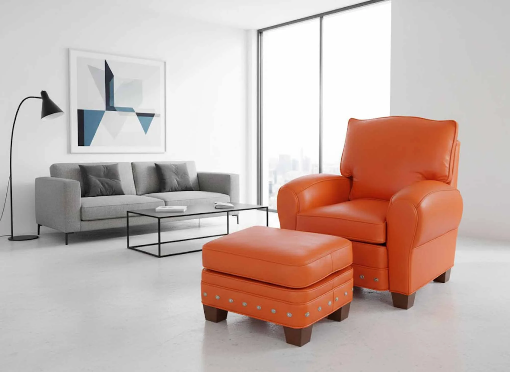 Arizona Leather Chair - Image 7