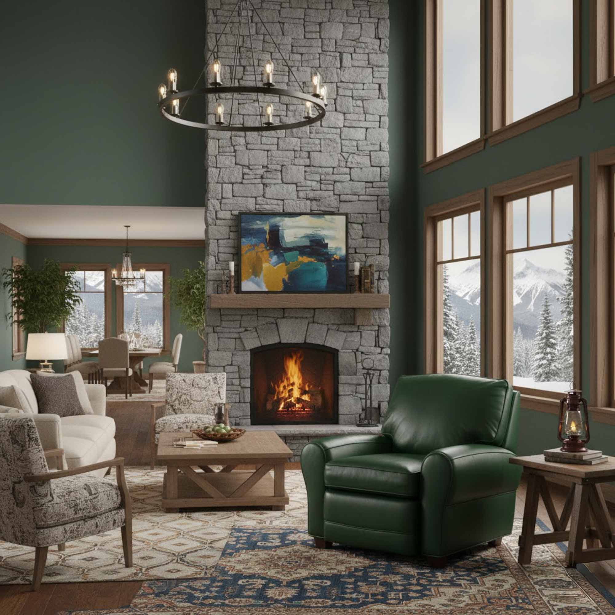 Arizona Leather Recliner - Image 4