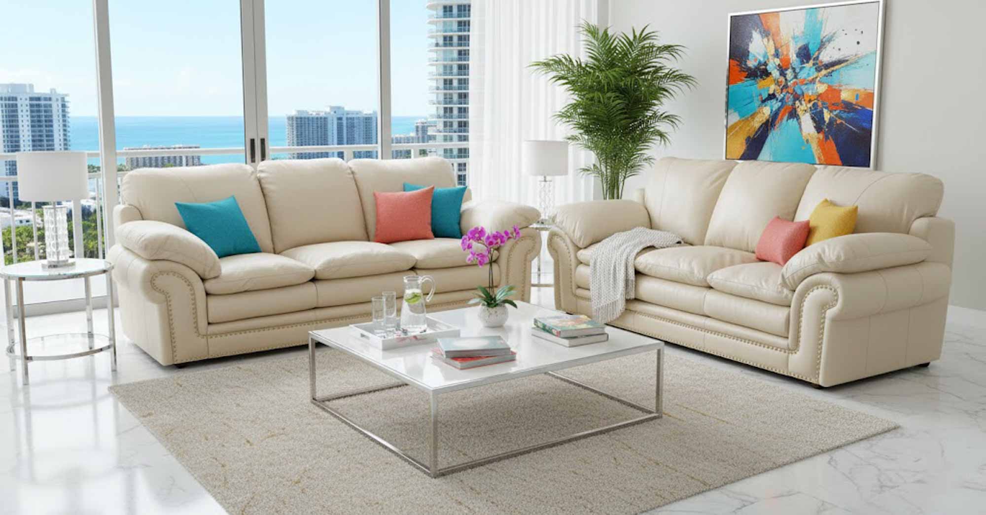 Arlington Leather Sofa - Image 5