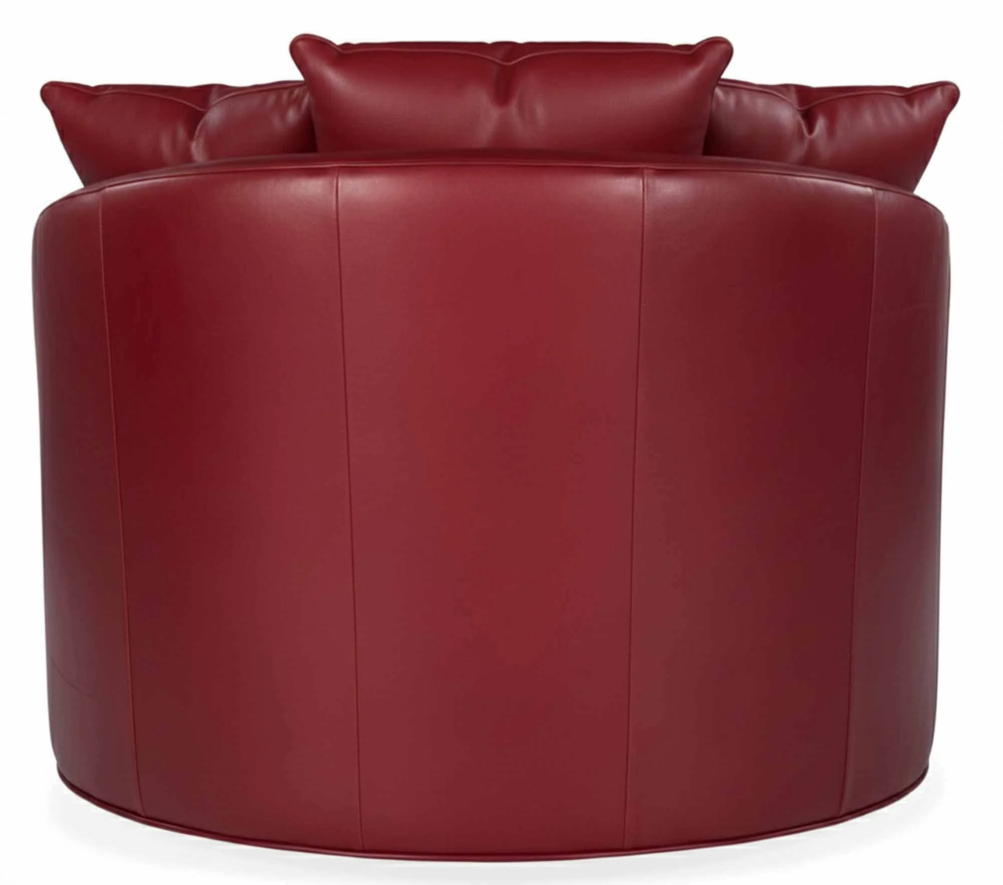 Artemis Leather Swivel Chair - Image 3