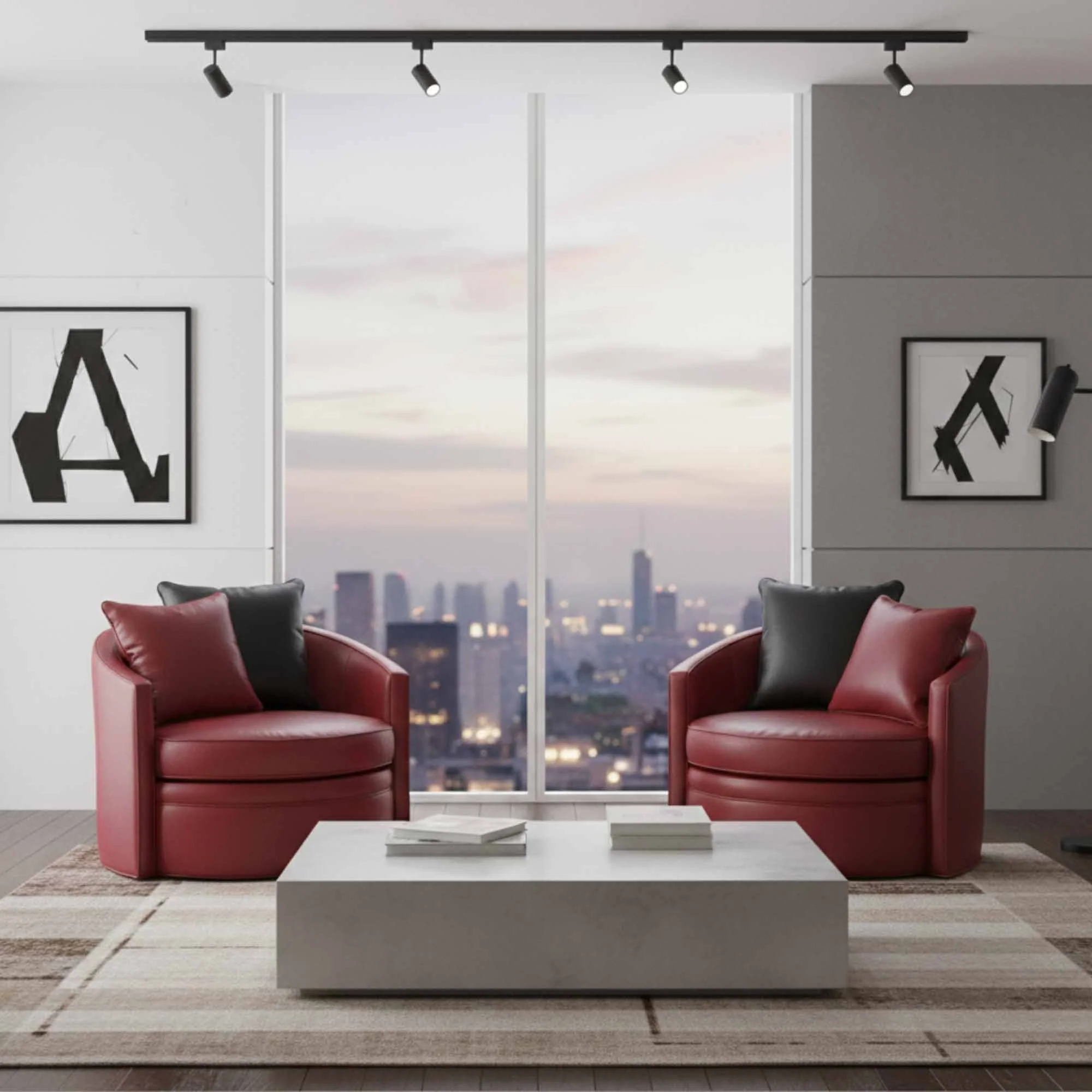 Artemis Leather Swivel Chair - Image 4