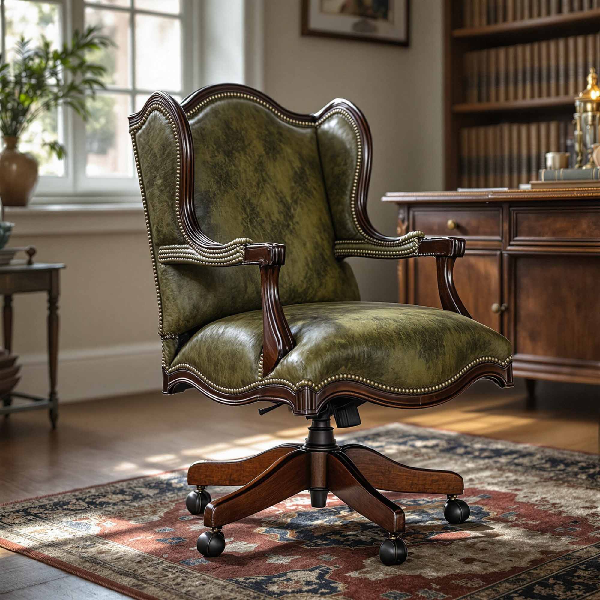 Arthur Leather Executive Chair - Image 4