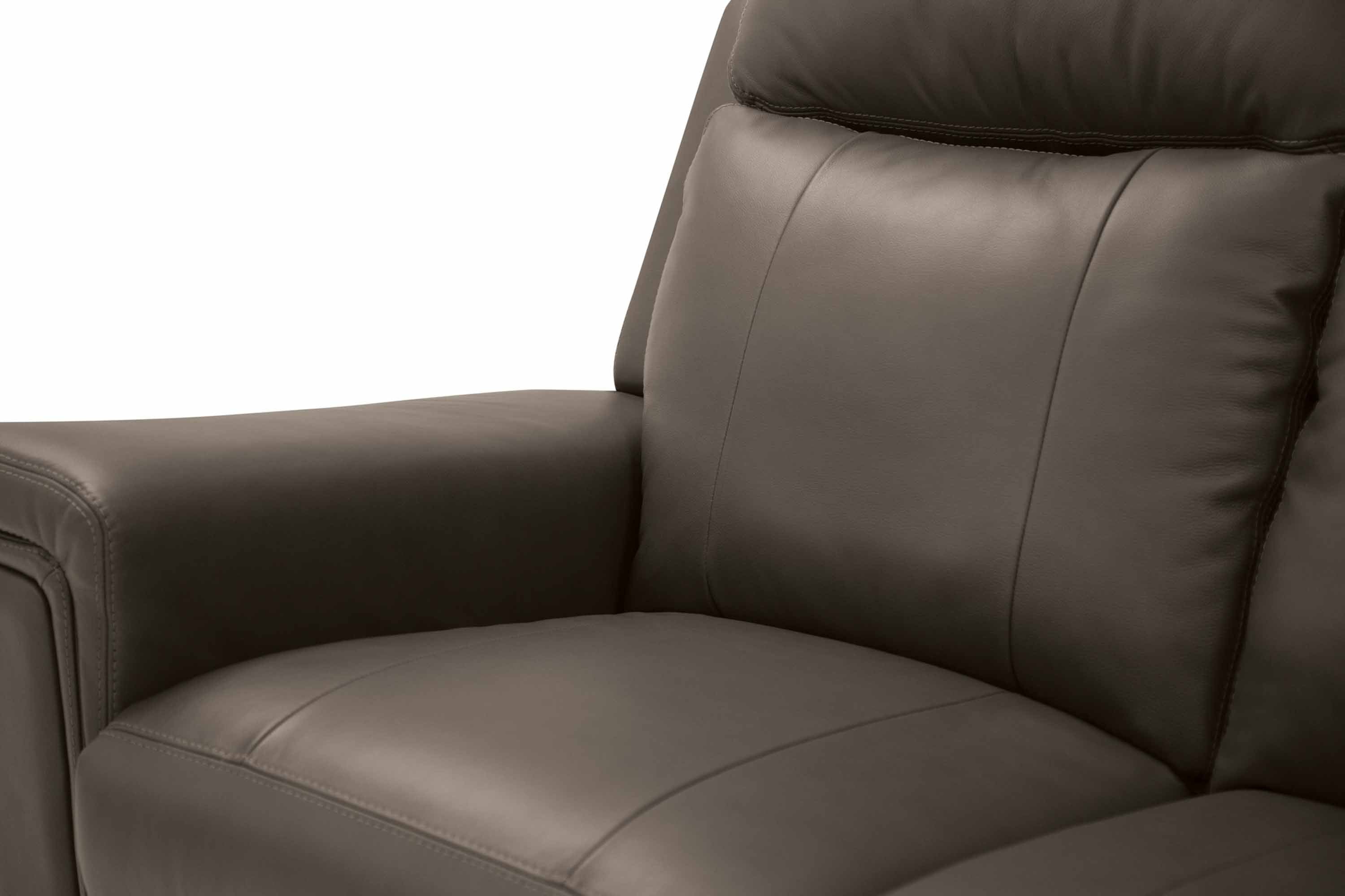 Asher Leather Power Reclining Sectional With Articulating Headrest - Image 4