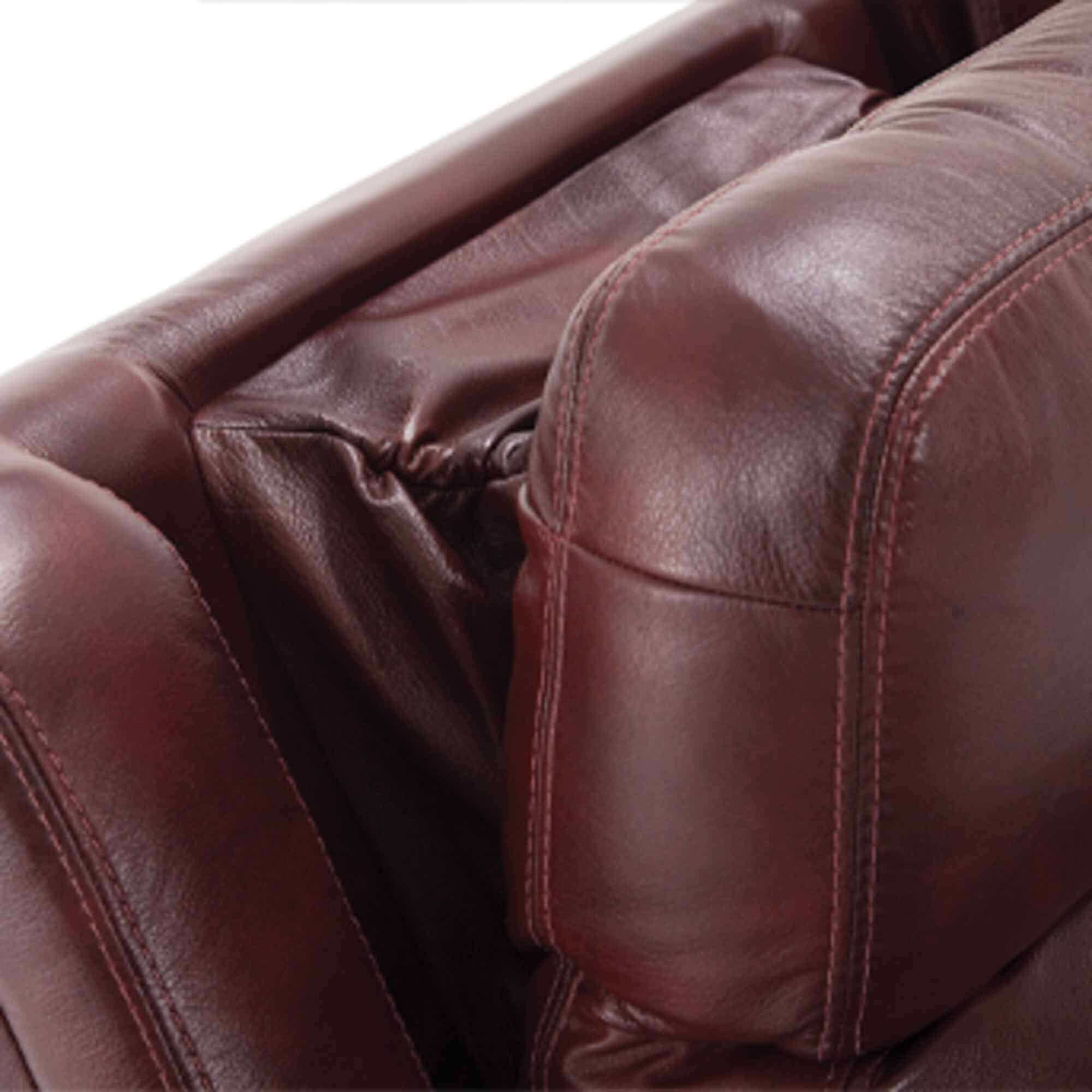 Asher Leather Power Reclining Sectional With Articulating Headrest - Image 5