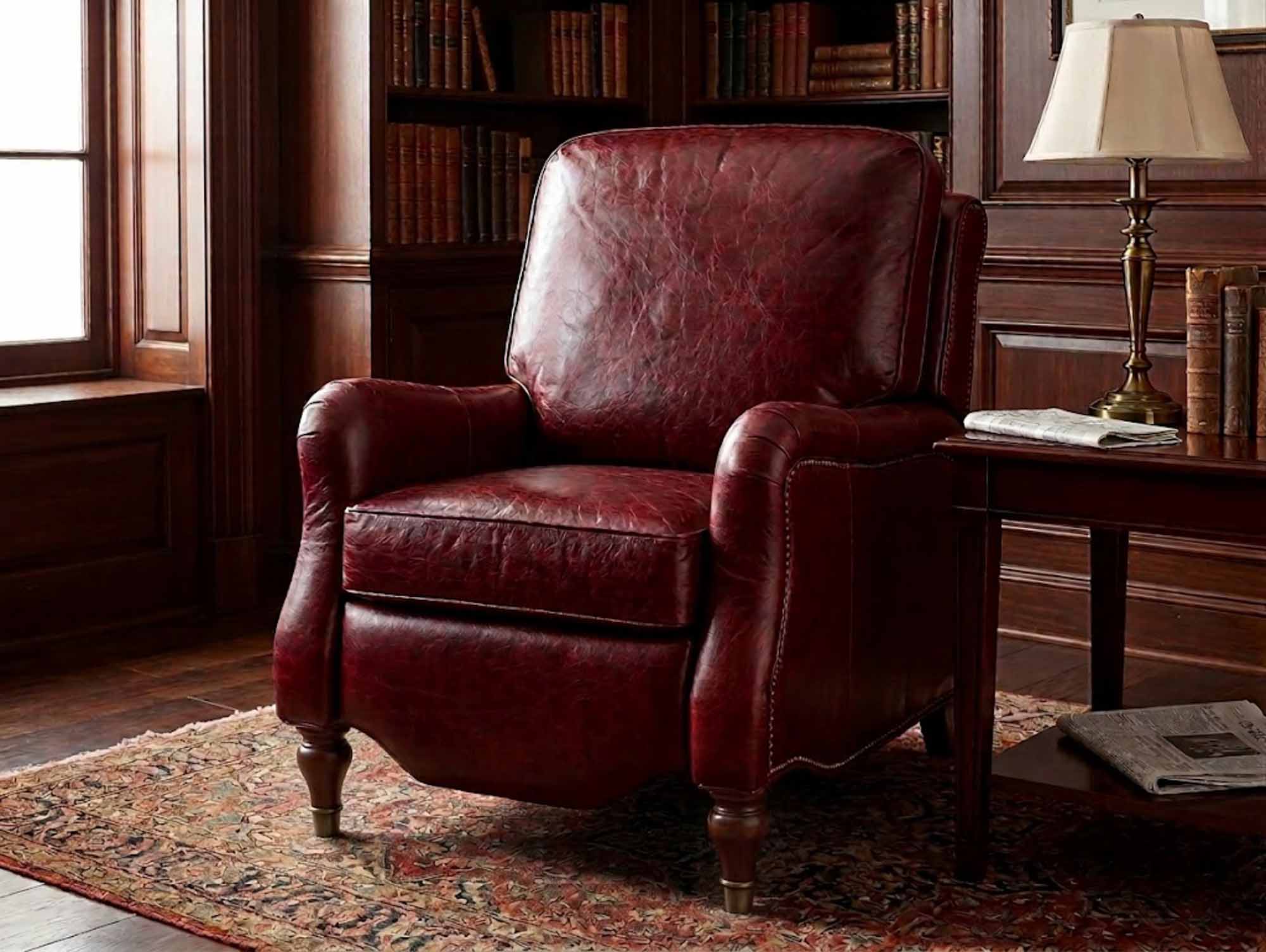 Ashley Leather Recliner - Image 3