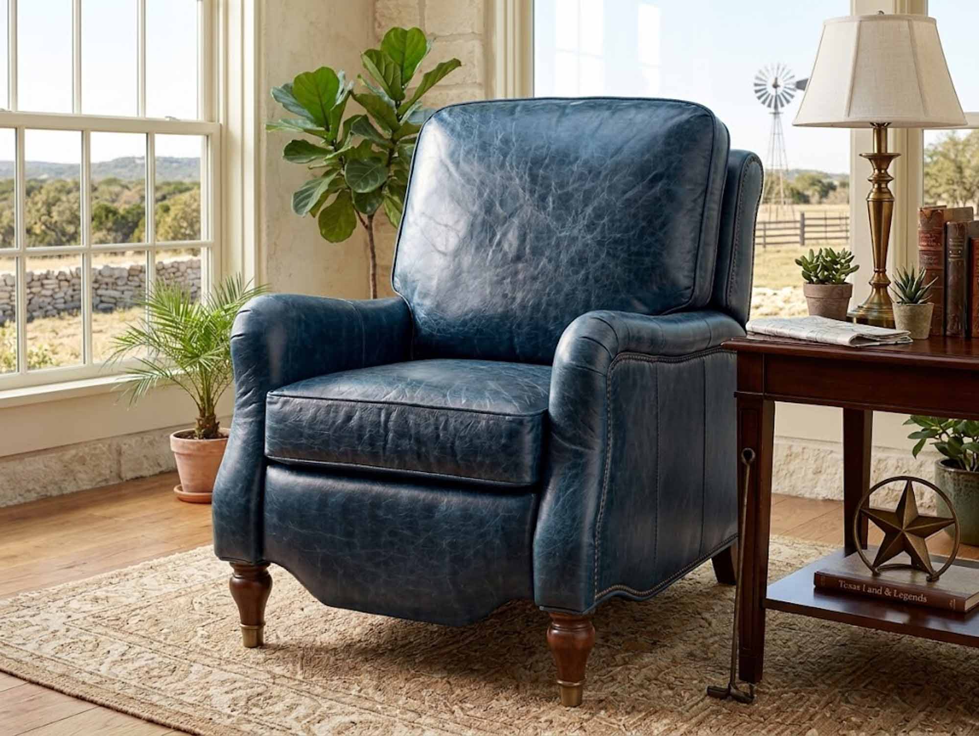 Ashley Leather Recliner - Image 5