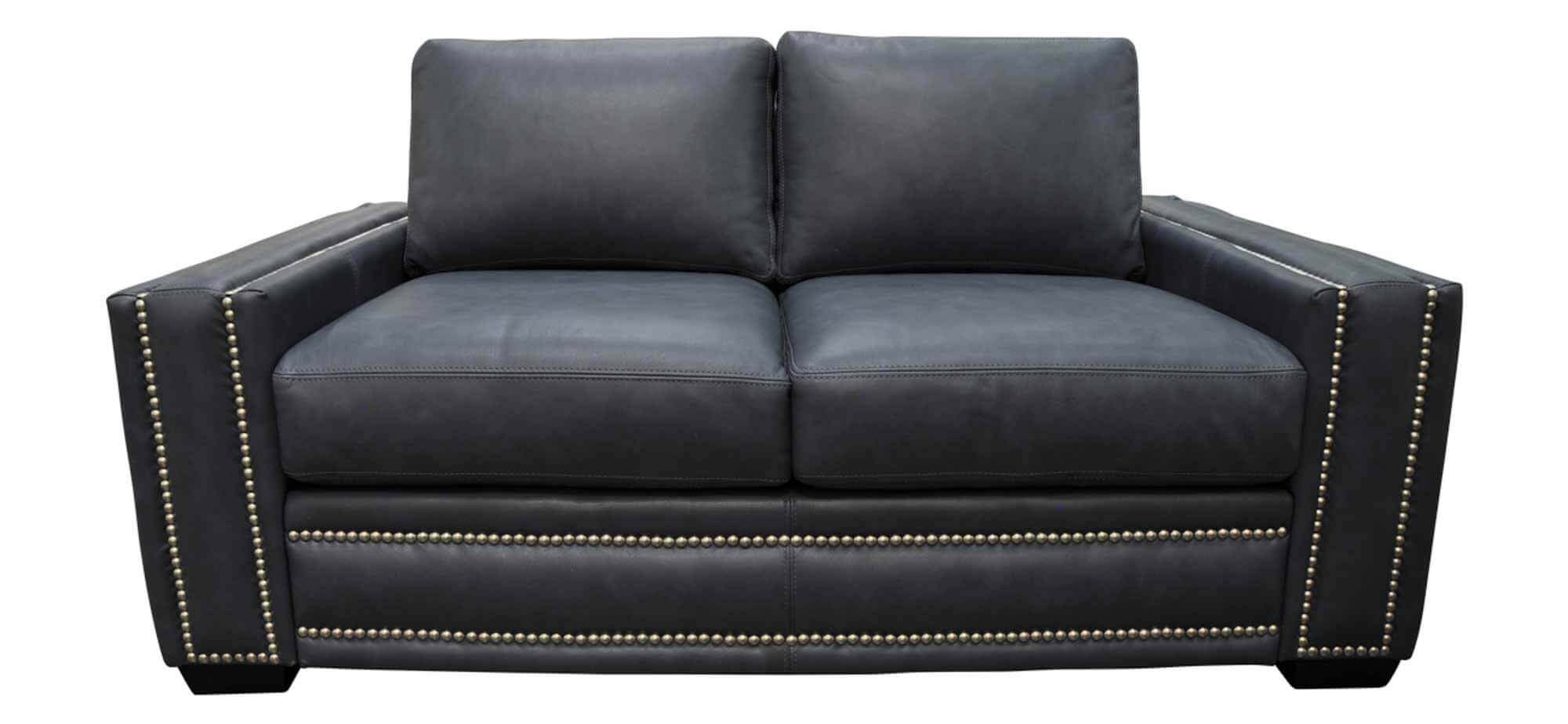 Ashton Leather Loveseat