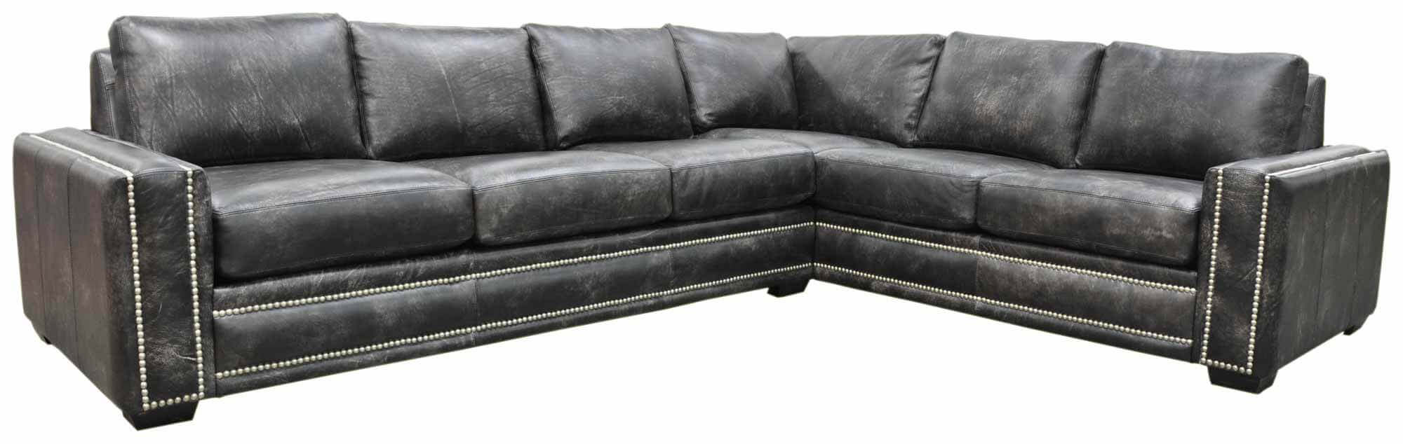 Ashton Leather Sectional - Image 4