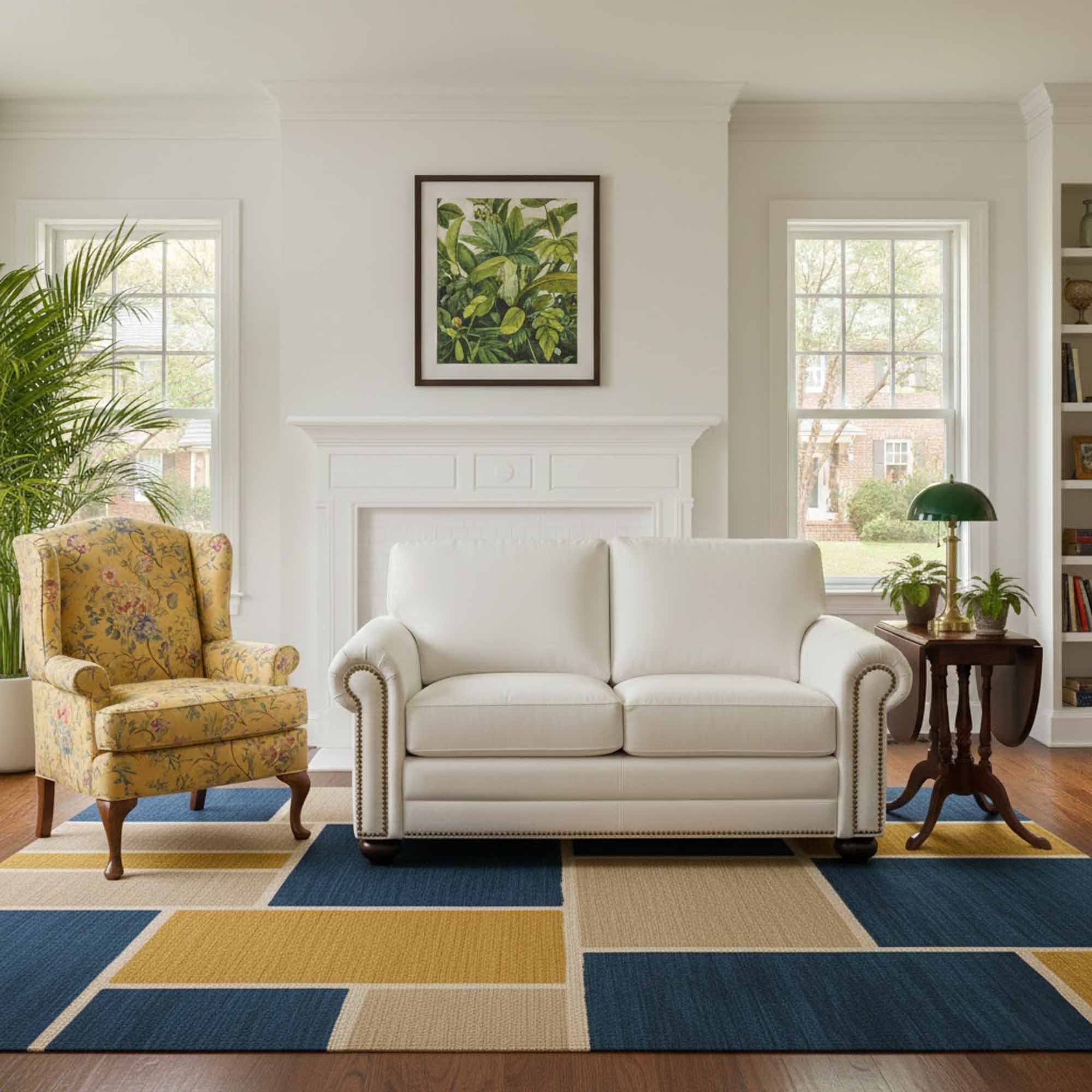 Athens Leather Loveseat - Image 4