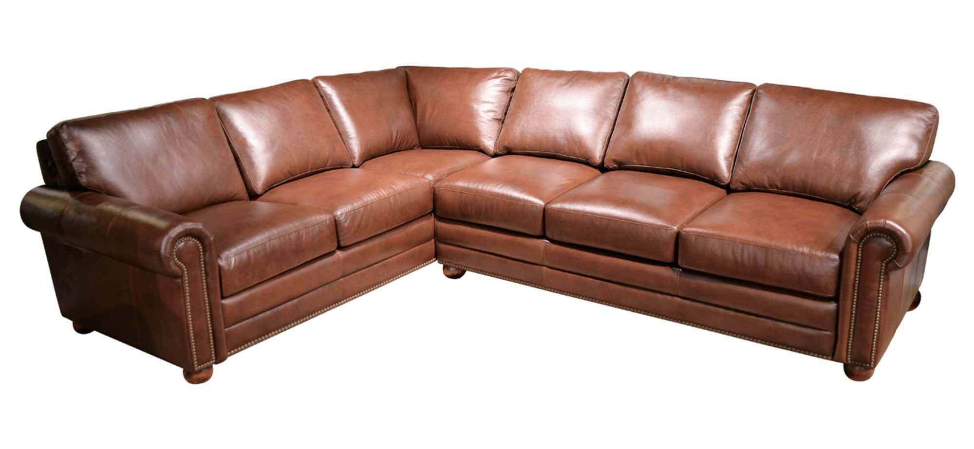 Athens Leather Sectional