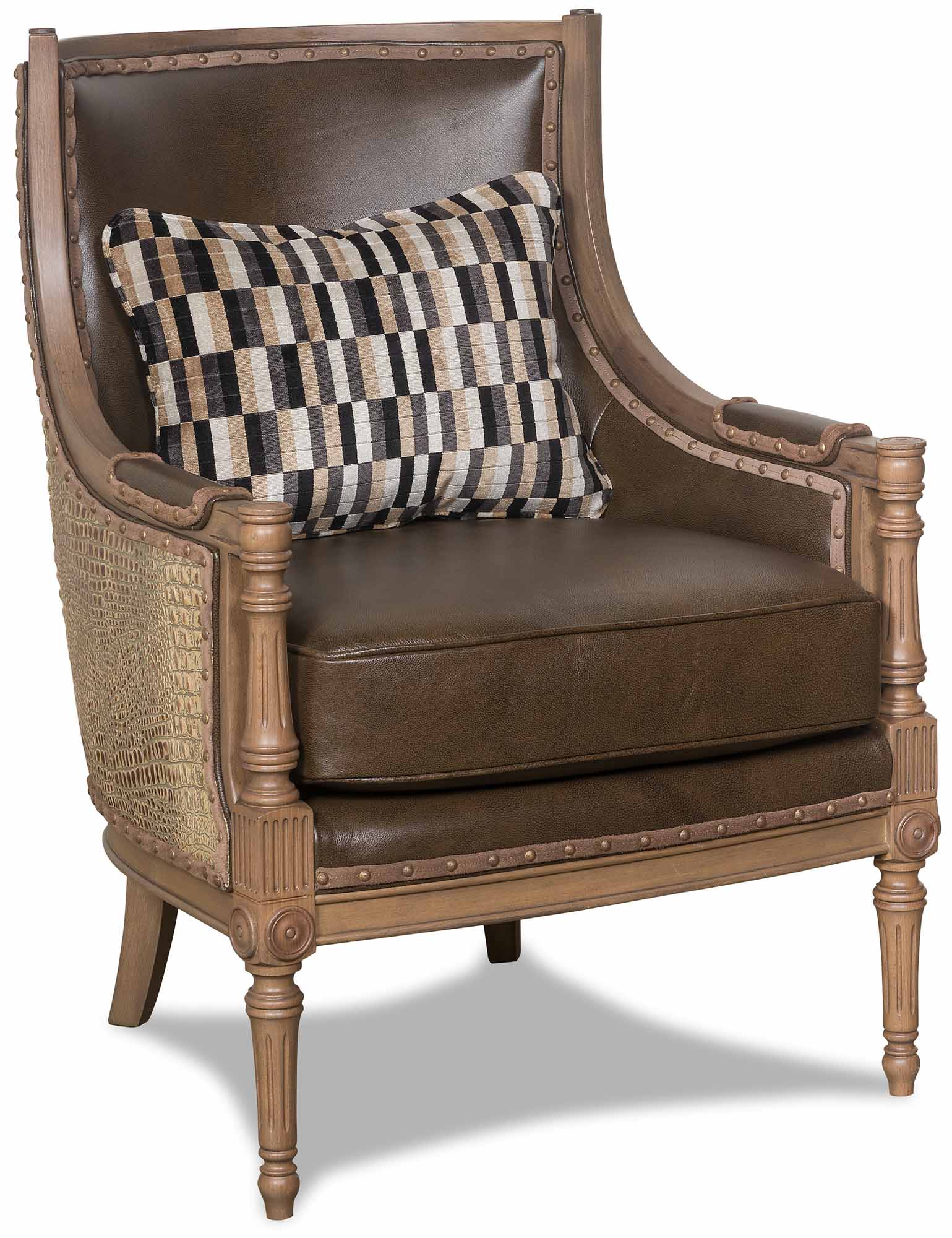 Audrey Leather Chair - Image 2