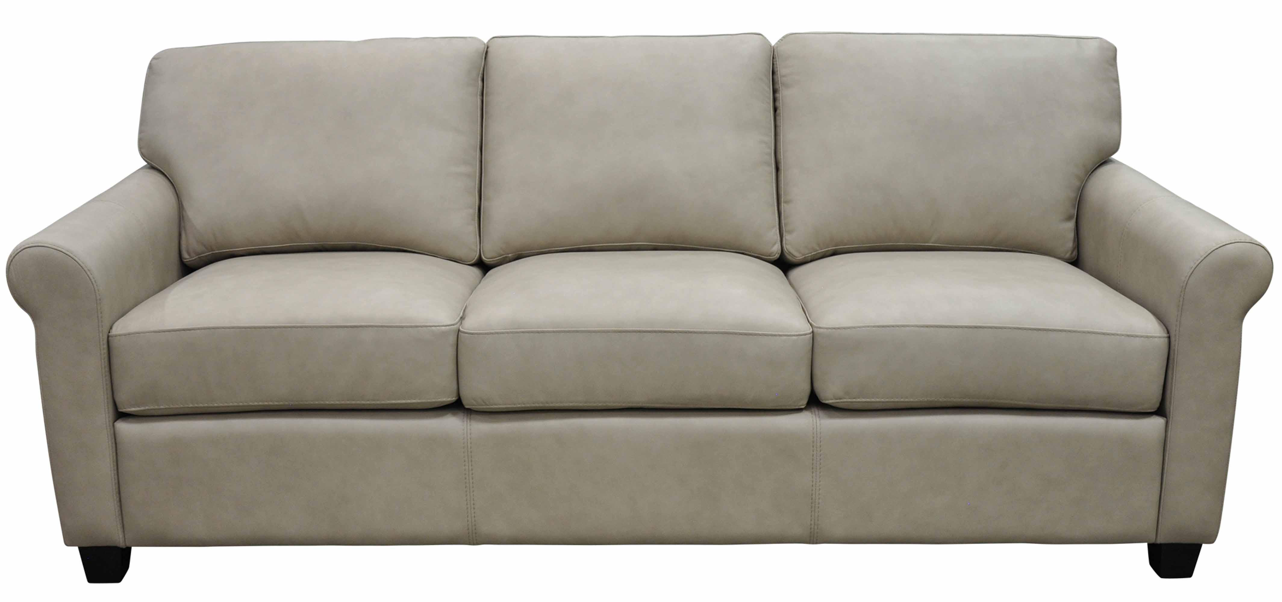 Austin Leather Full Size Sofa Sleeper - Image 2