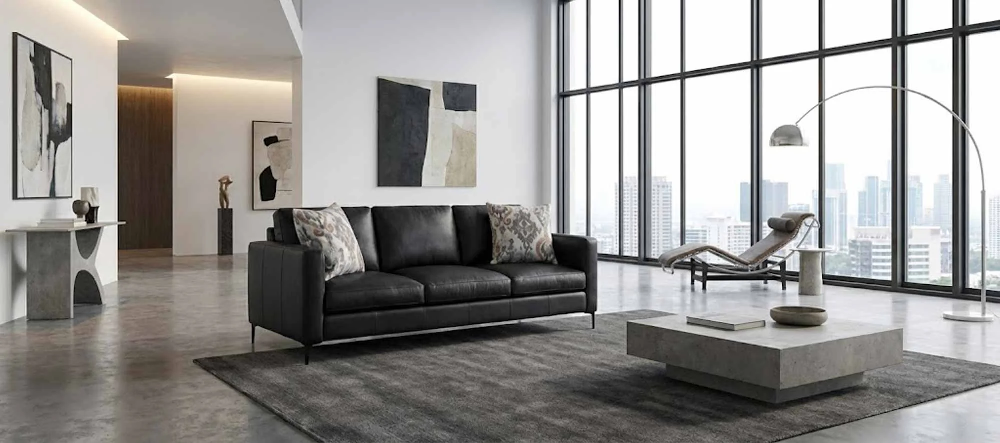 Balo Leather Sofa - Image 3