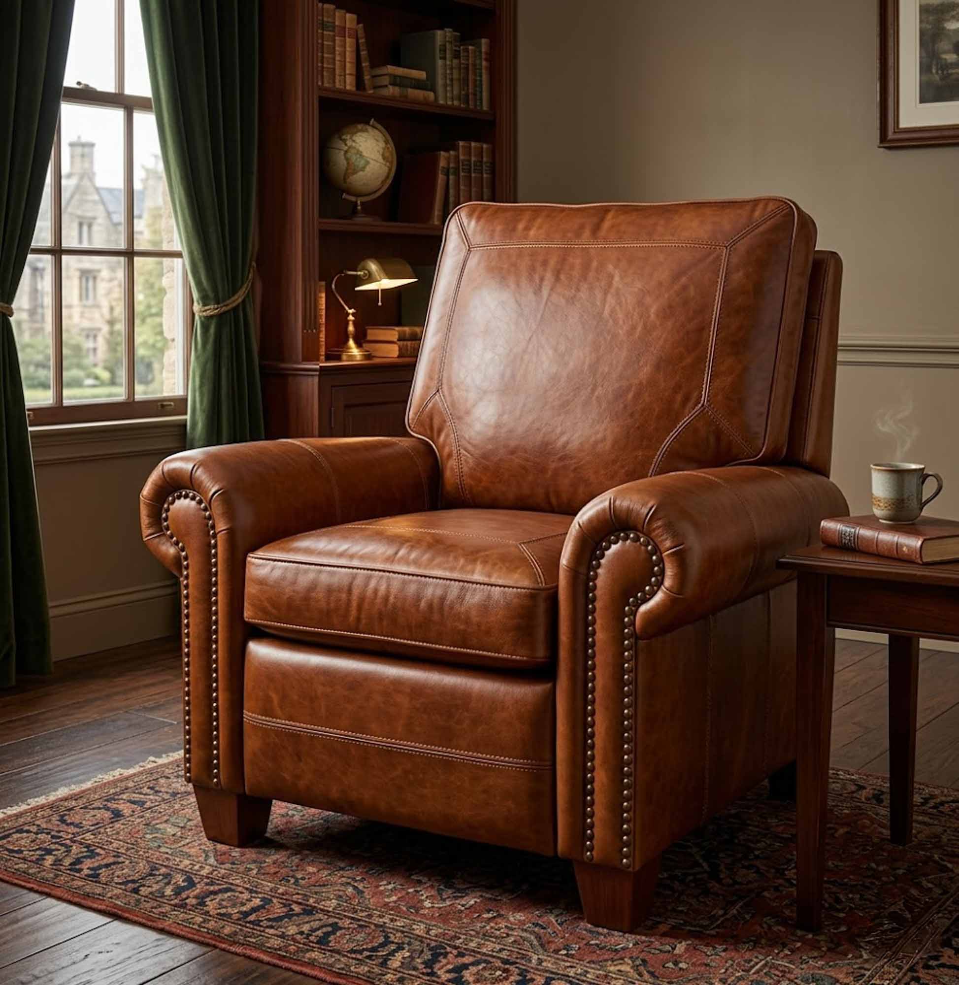 Barclay Leather Recliner - Image 3