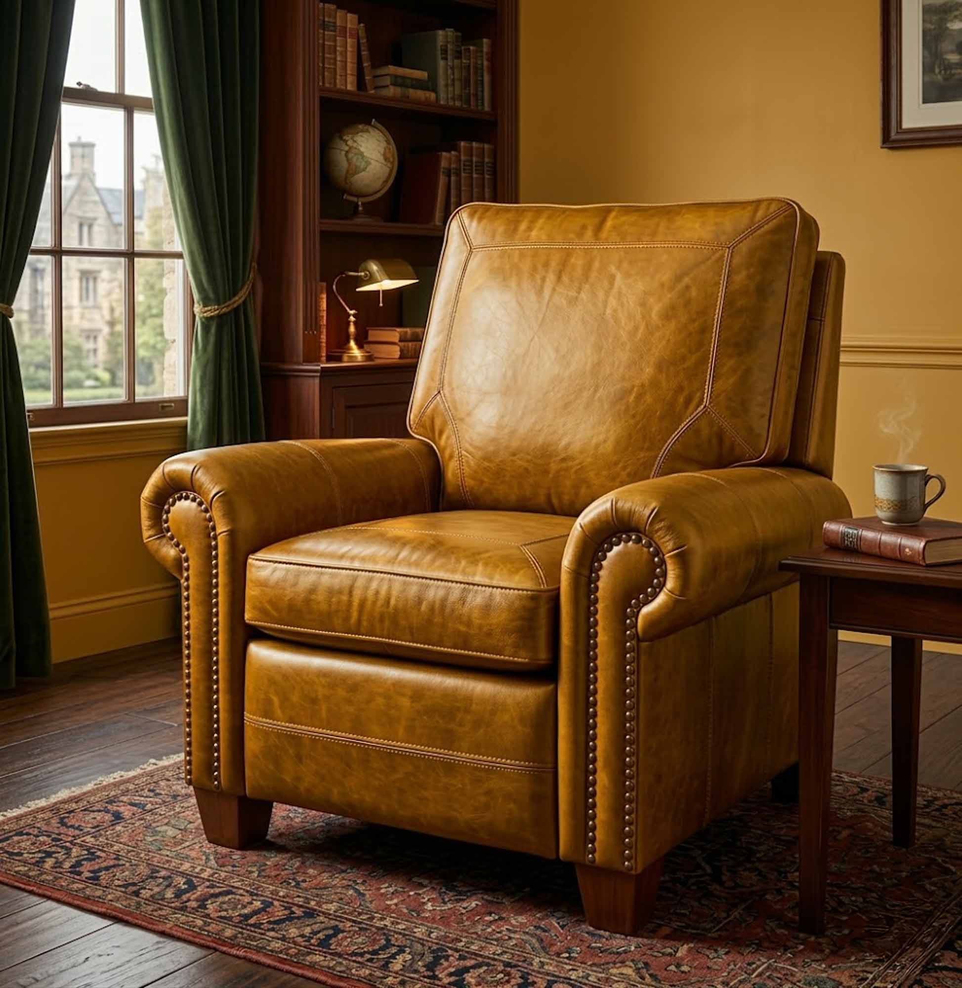 Barclay Leather Recliner - Image 4