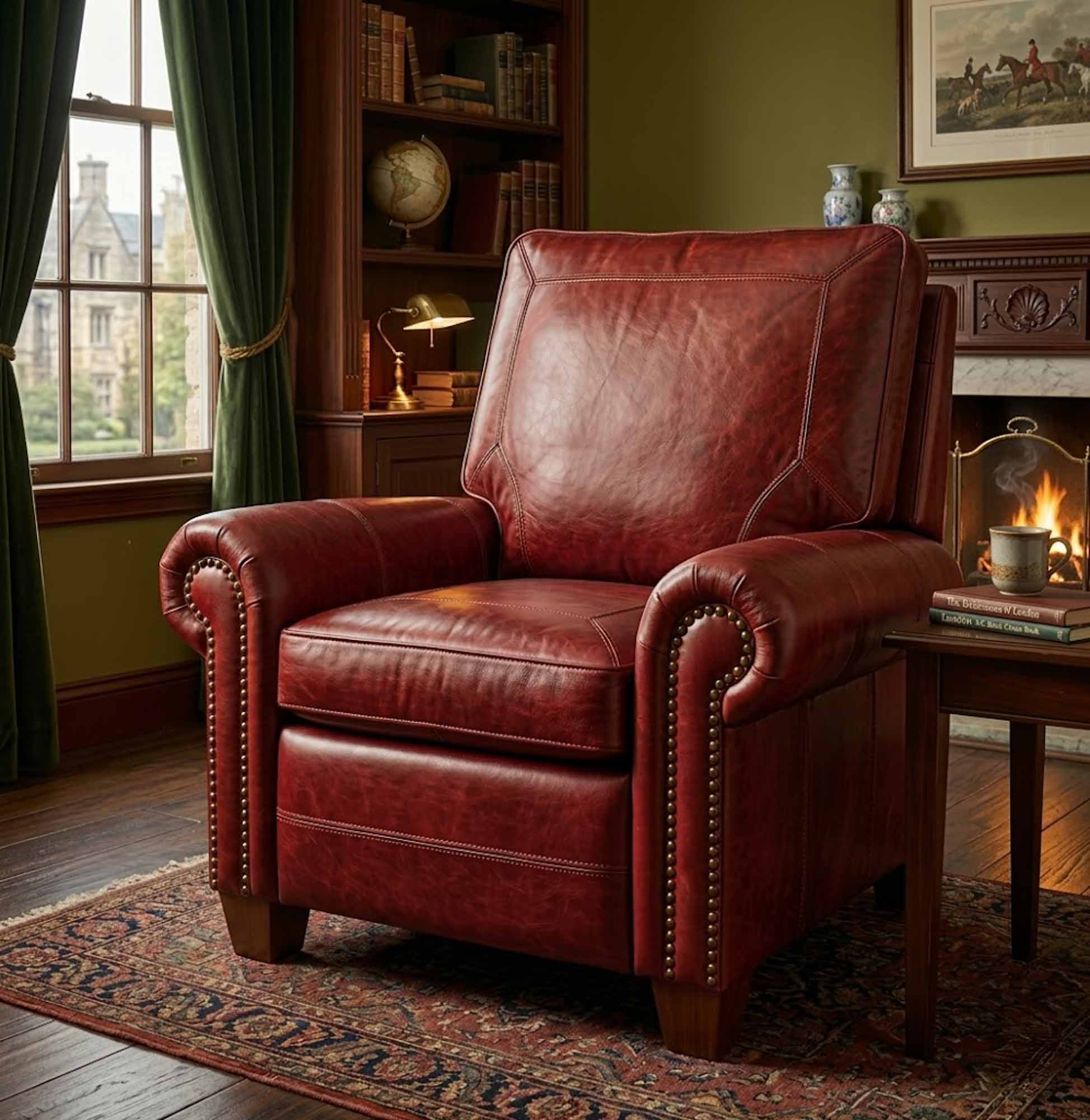 Barclay Leather Recliner - Image 5
