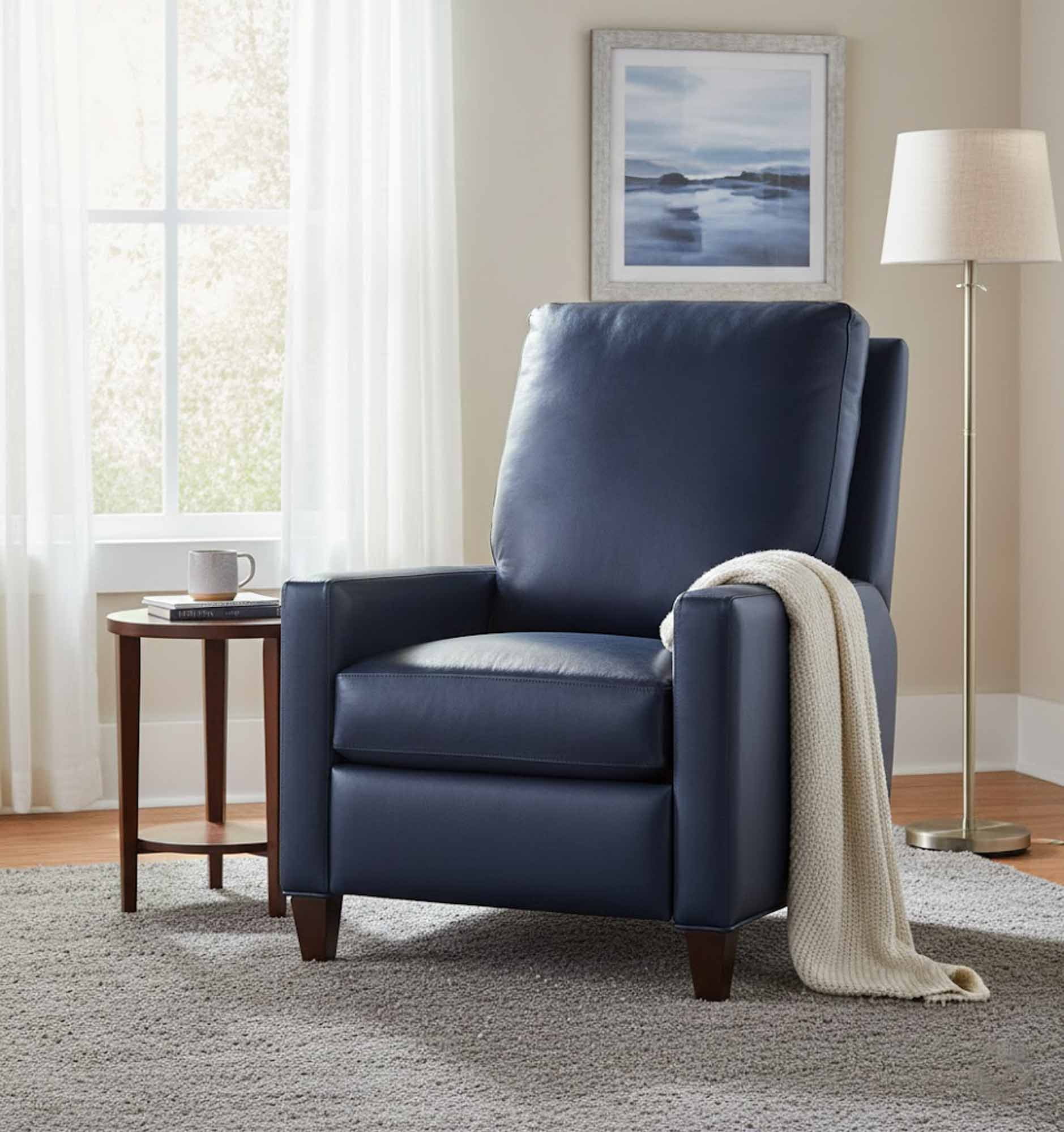Barker Leather Recliner - Image 7