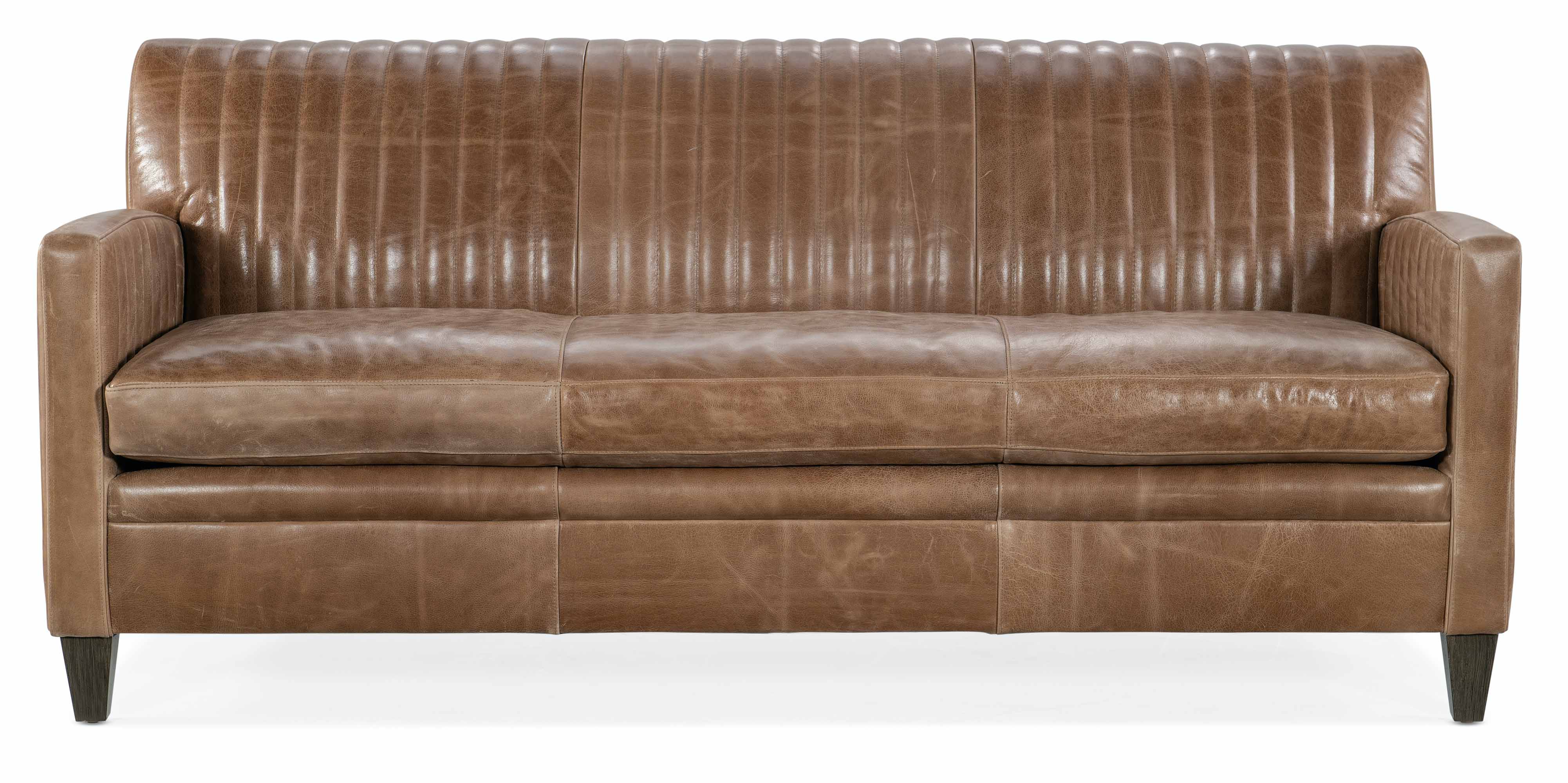Barnabus Leather Sofa - Image 4