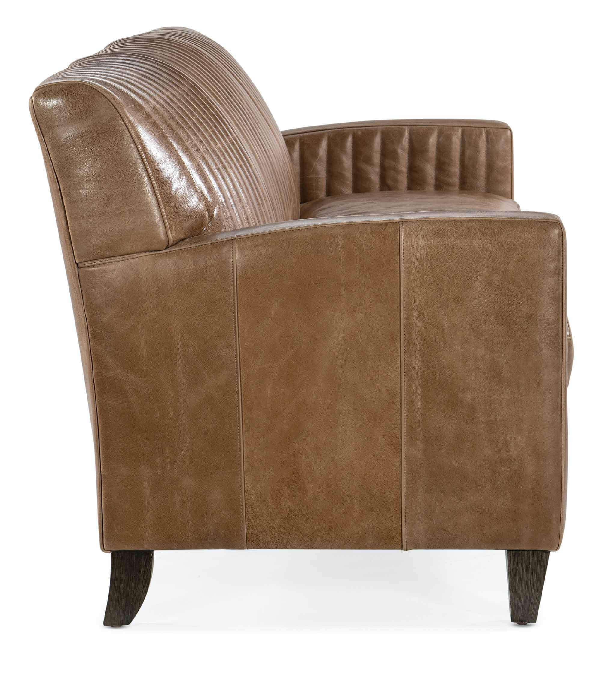 Barnabus Leather Sofa - Image 5