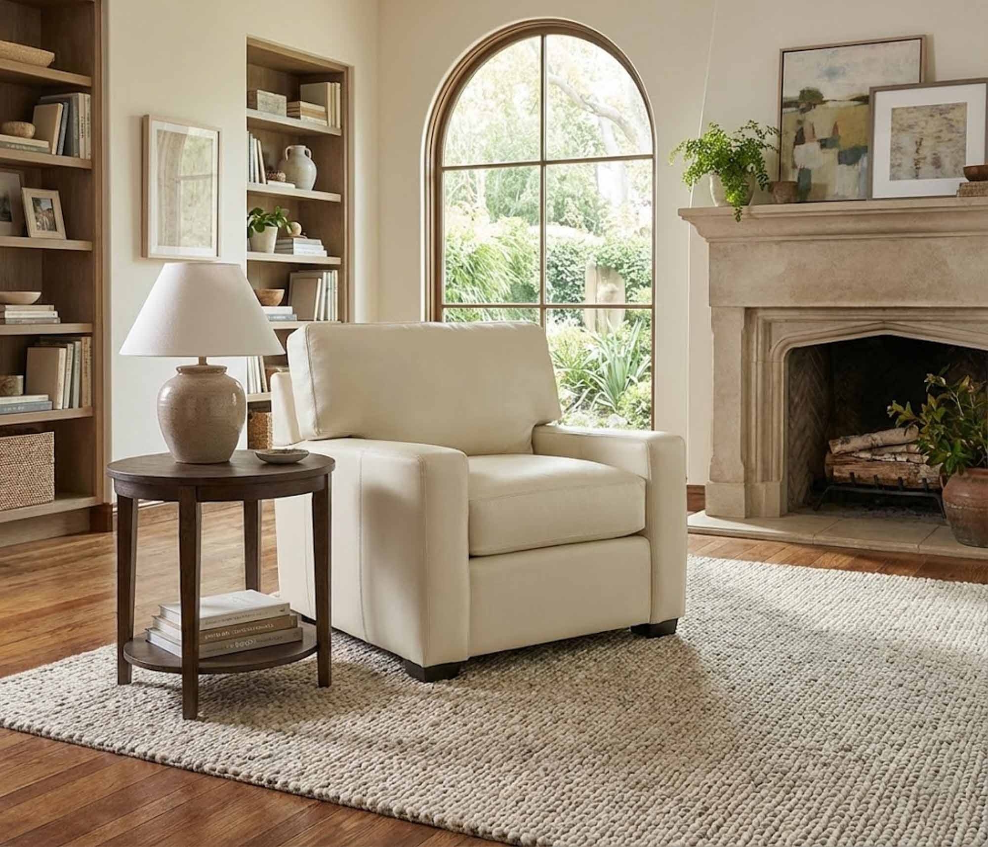 Bayview Leather Chair - Image 5