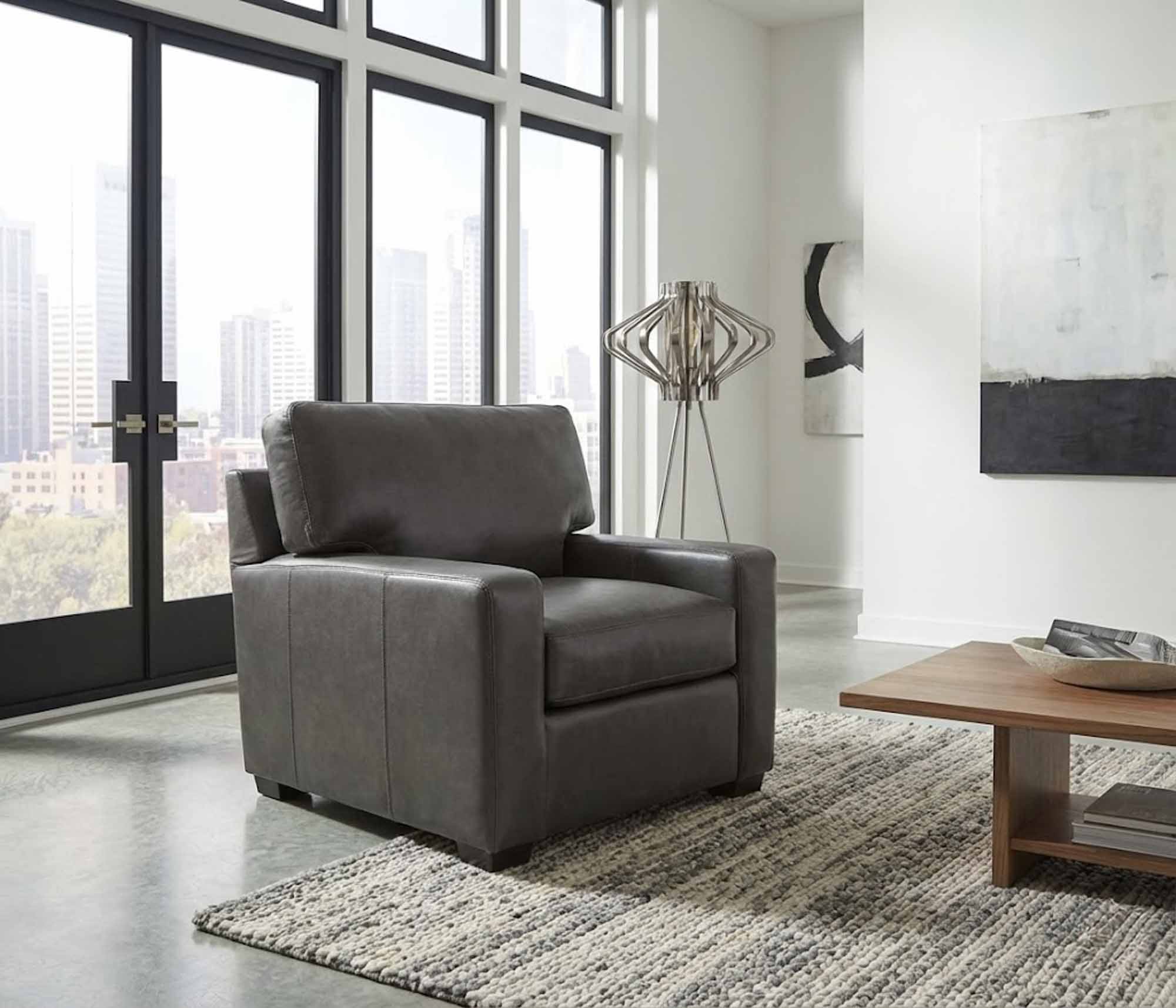 Bayview Leather Chair - Image 6