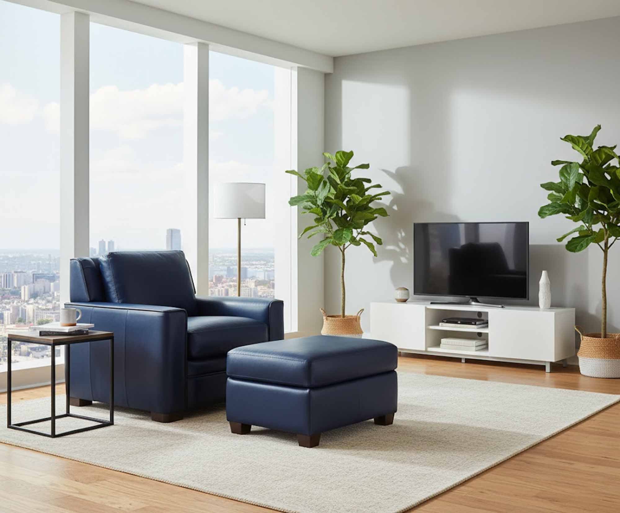 Beckham Leather Chair - Image 9