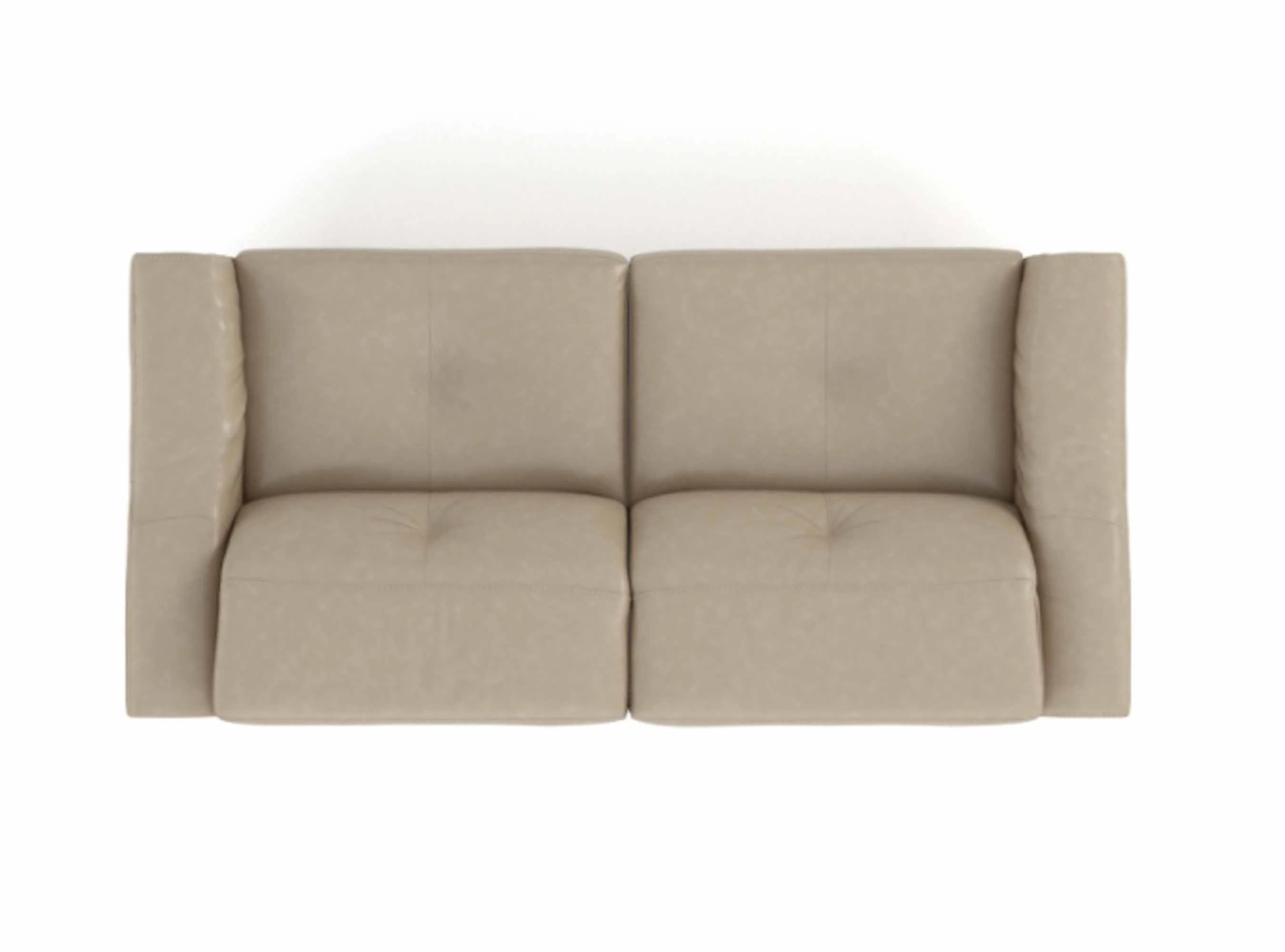 Bellini Leather 2 Cushion Power Reclining Sofa With Articulating Headrest - Image 4