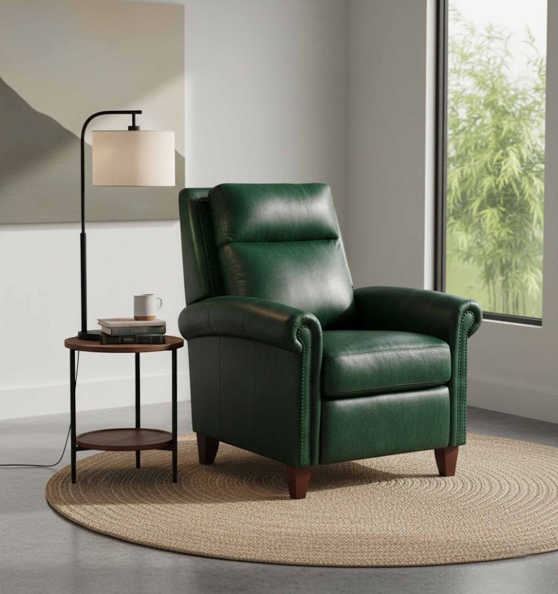 Benjamin Leather Recliner - Image 5
