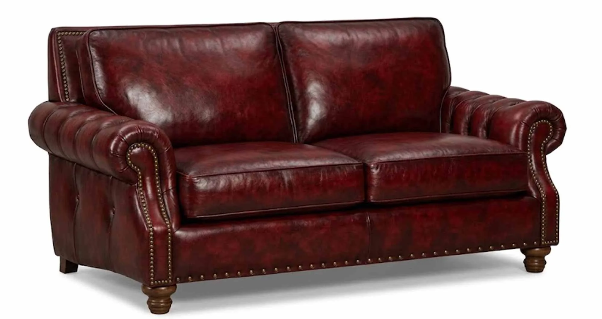 Beverly Leather Loveseat