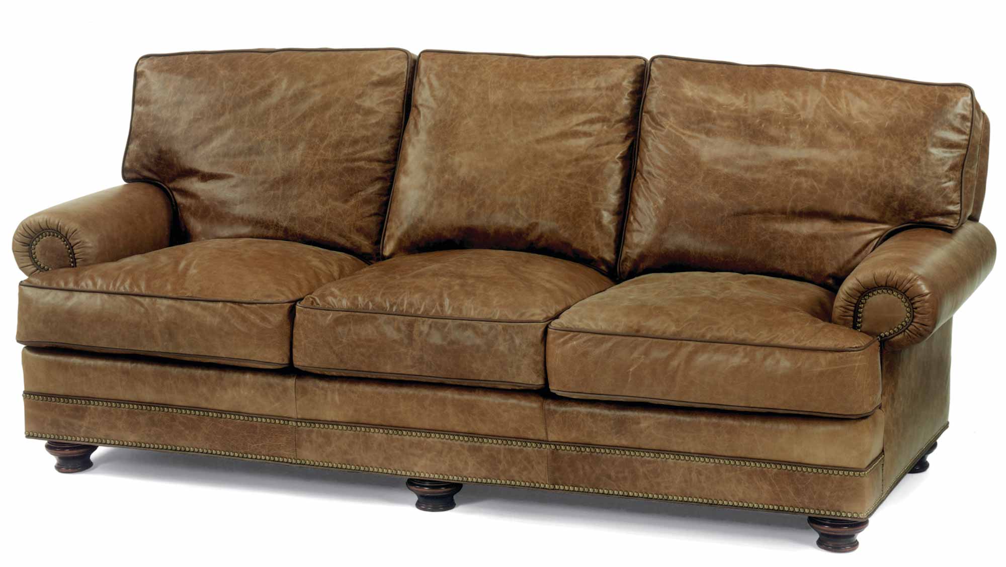 Bon Aire Leather Sofa - Image 3