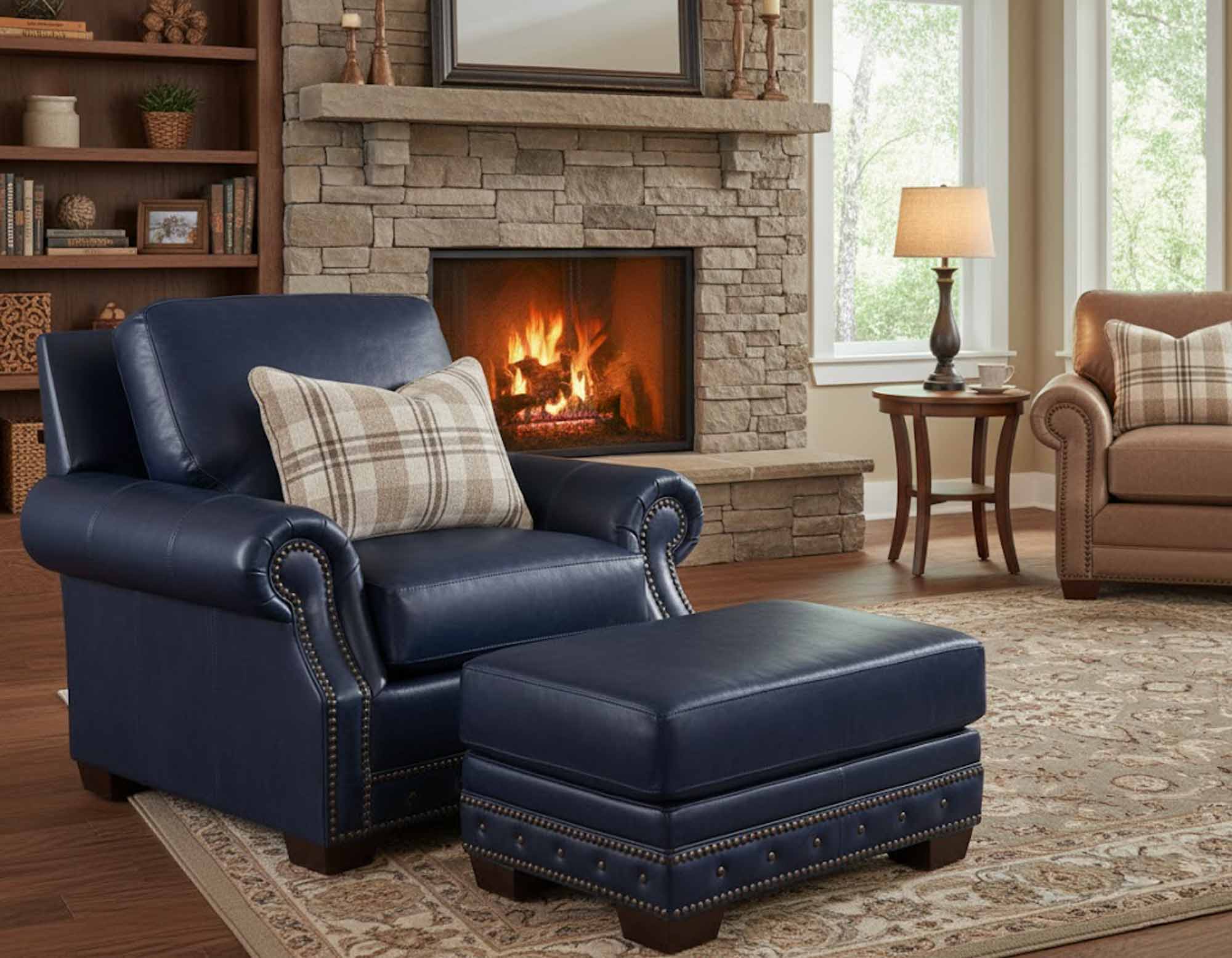 Braxton Leather Chair - Image 2