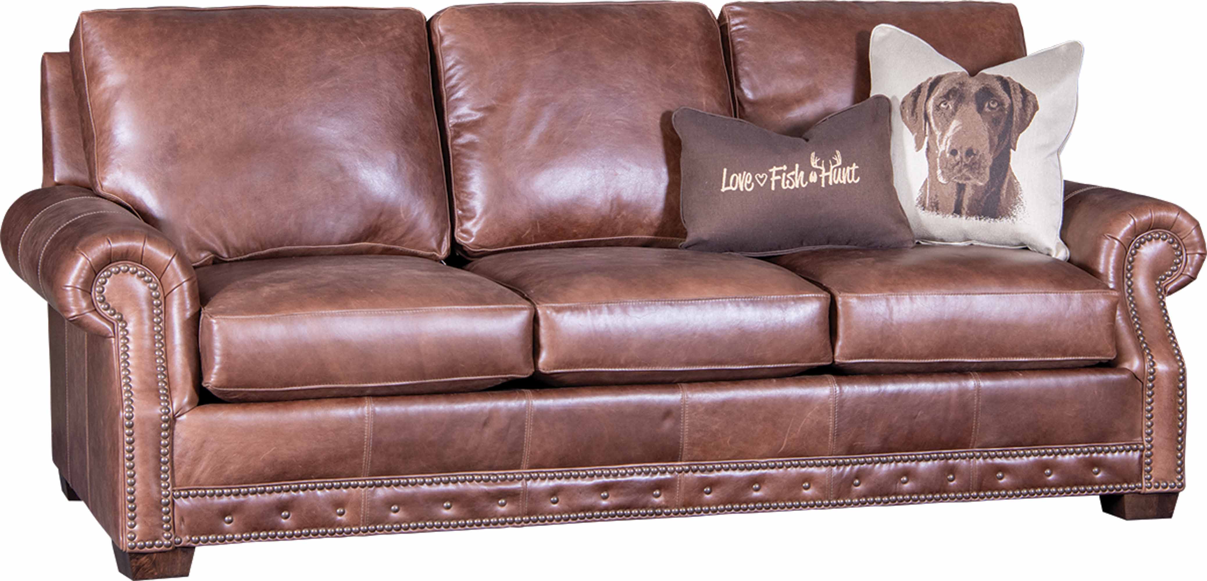Braxton Leather Loveseat - Image 2